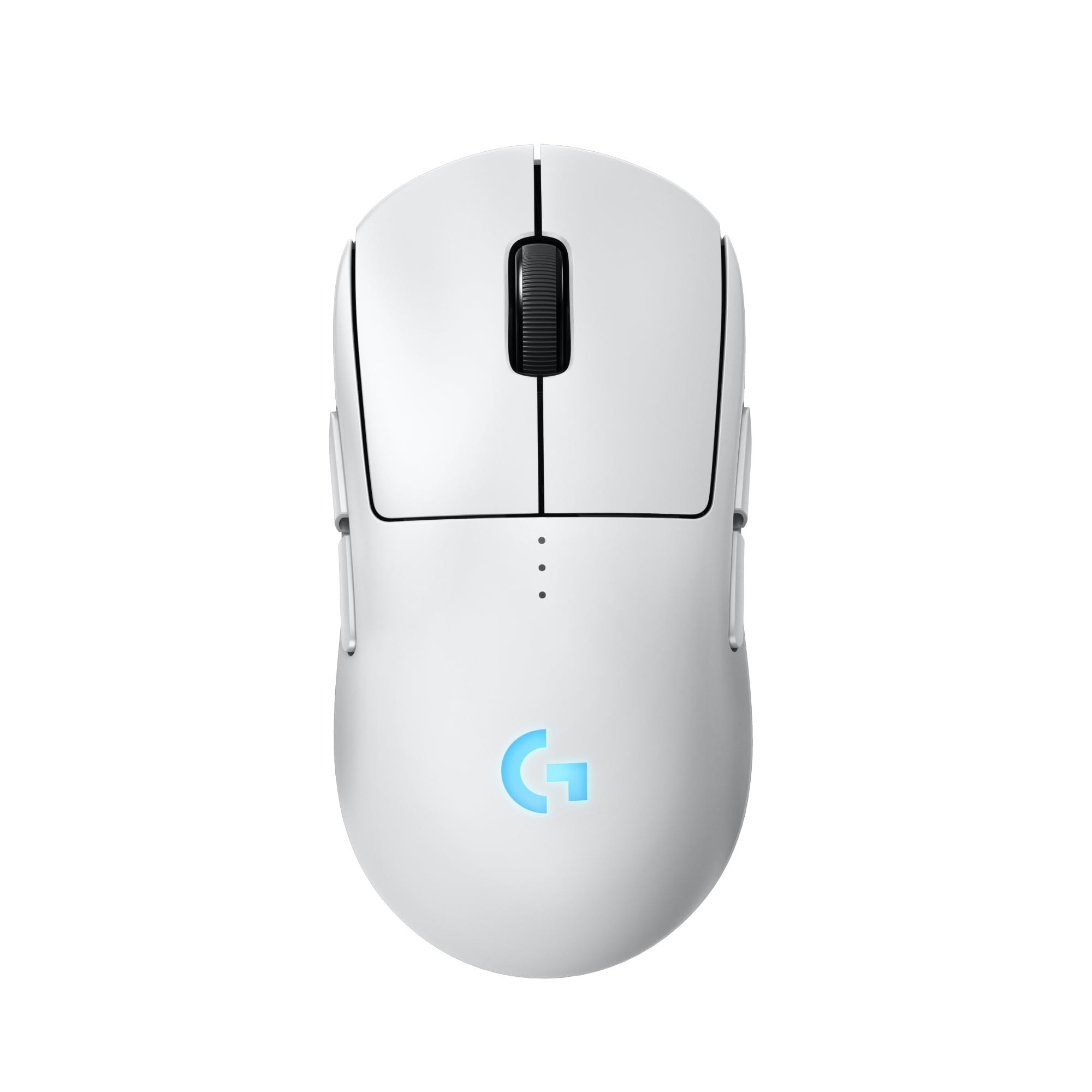 ماوس بازی بی‌سیم Logitech G PRO 2 LIGHTSPEED ، ماوس راست یا چپ دست با تا 4 دکمه جانبی قابل تنظیم و قابل تعویض مغناطیسی ، حسگر 44K DPI ، شارژ USB-C ، برای PC / Mac - سفید