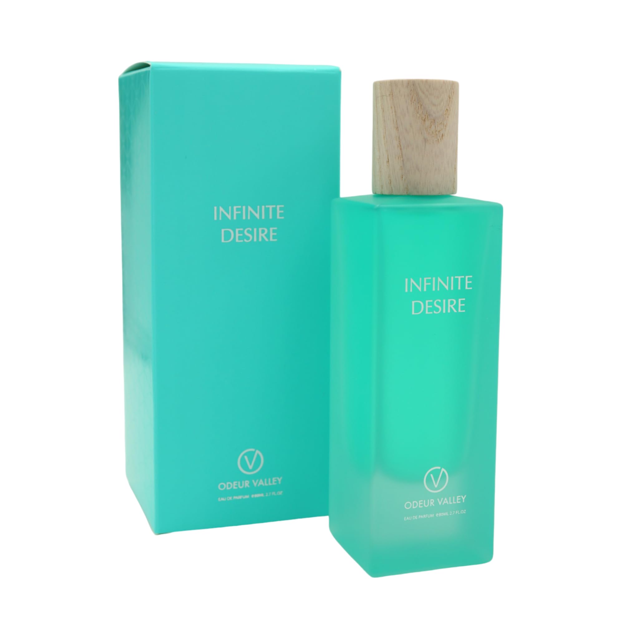 ODEUR VALLEY بی‌نهایت تمایل ادوپرفیوم 80 میلی لیتر، ادوپرفیوم با غلظت بالا، عطر گلی-چوبی-مشک برای زنان و مردان (دوجنسیت)
