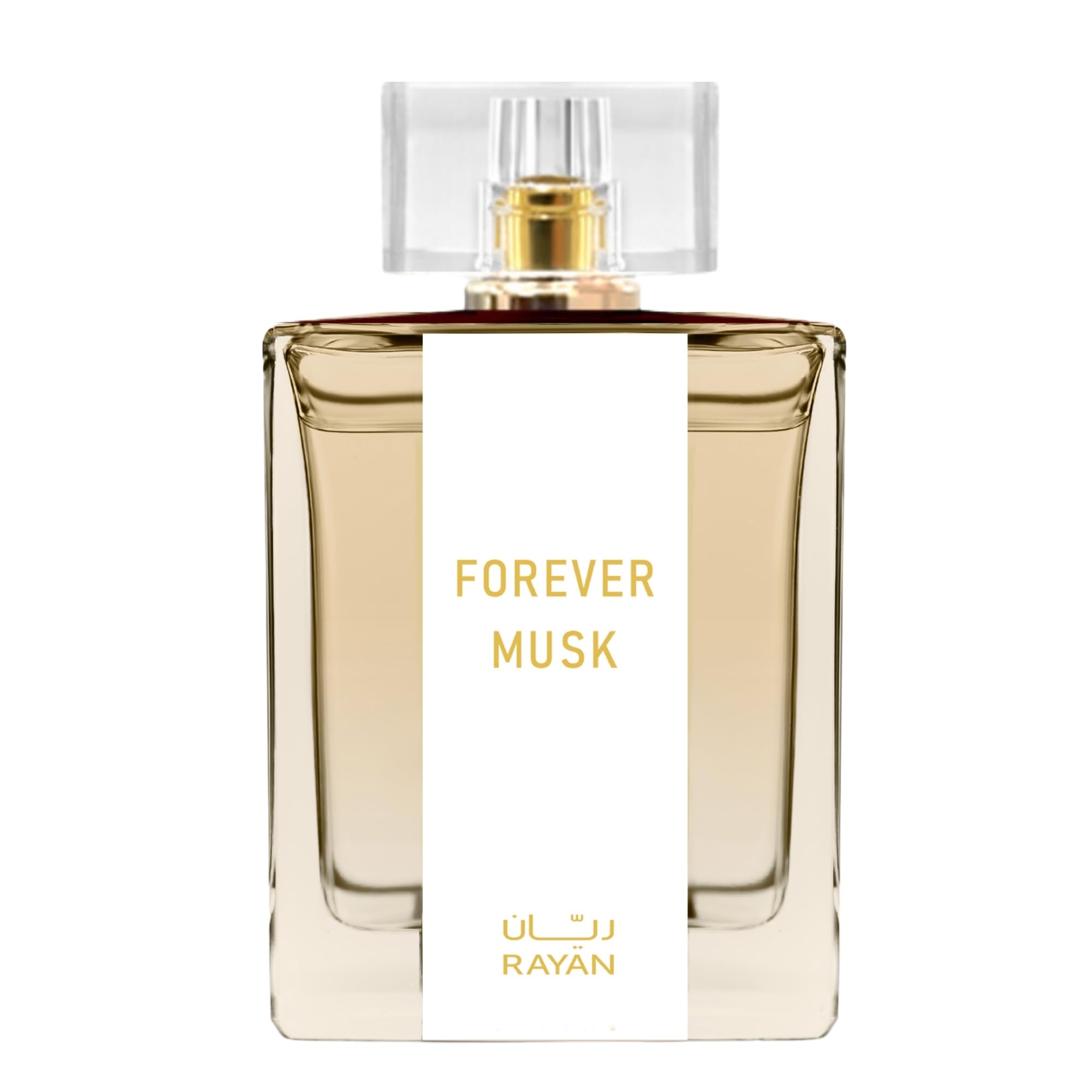 عطر مسک دایمی رایان برای زنان - او دو پرفیوم عربی ماندگار با گلها، شیرینی‌های خامه‌ای، زردآلو، برگاموت، گل پرتقال، گل رز، کهربا، وانیل - هدیه ای برای ماه مبارک رمضان و عید مسک با گلها و شیرینی‌های خامه‌ای