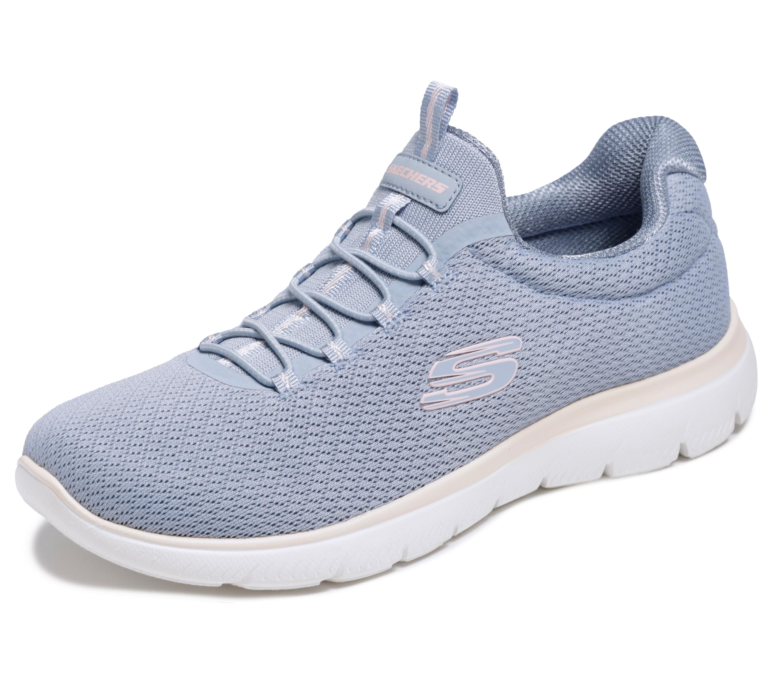 کفش ورزشی Skechers مدل Summits Summer Blush برای زنان - سایز 39 اروپا - رنگ آبی آسمانی گواشته