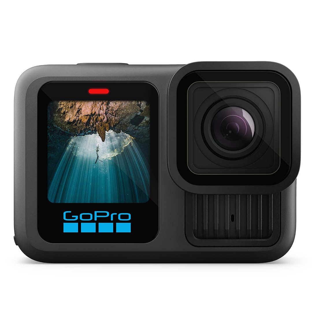 دوربین اکشن ضدآب GoPro HERO13 Black با ویدیوی 5.3K60، عکس 27MP + سازگاری با لنز‌های سری HB
