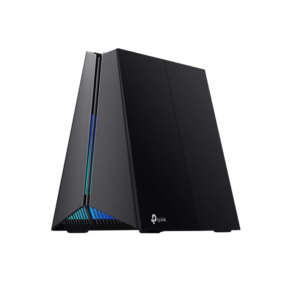 مسیریاب بازی TP-Link Archer GXE75 AXE5400 Wi-Fi 6E Tri-Band - Wi-Fi 5.4 گیگابیت بر ثانیه بسیار سریع، پورت 2.5G چند گیگابیتی، شتاب بازی انحصاری، آنتن‌های بهینه‌سازی شده برای بازی بی‌وقفه