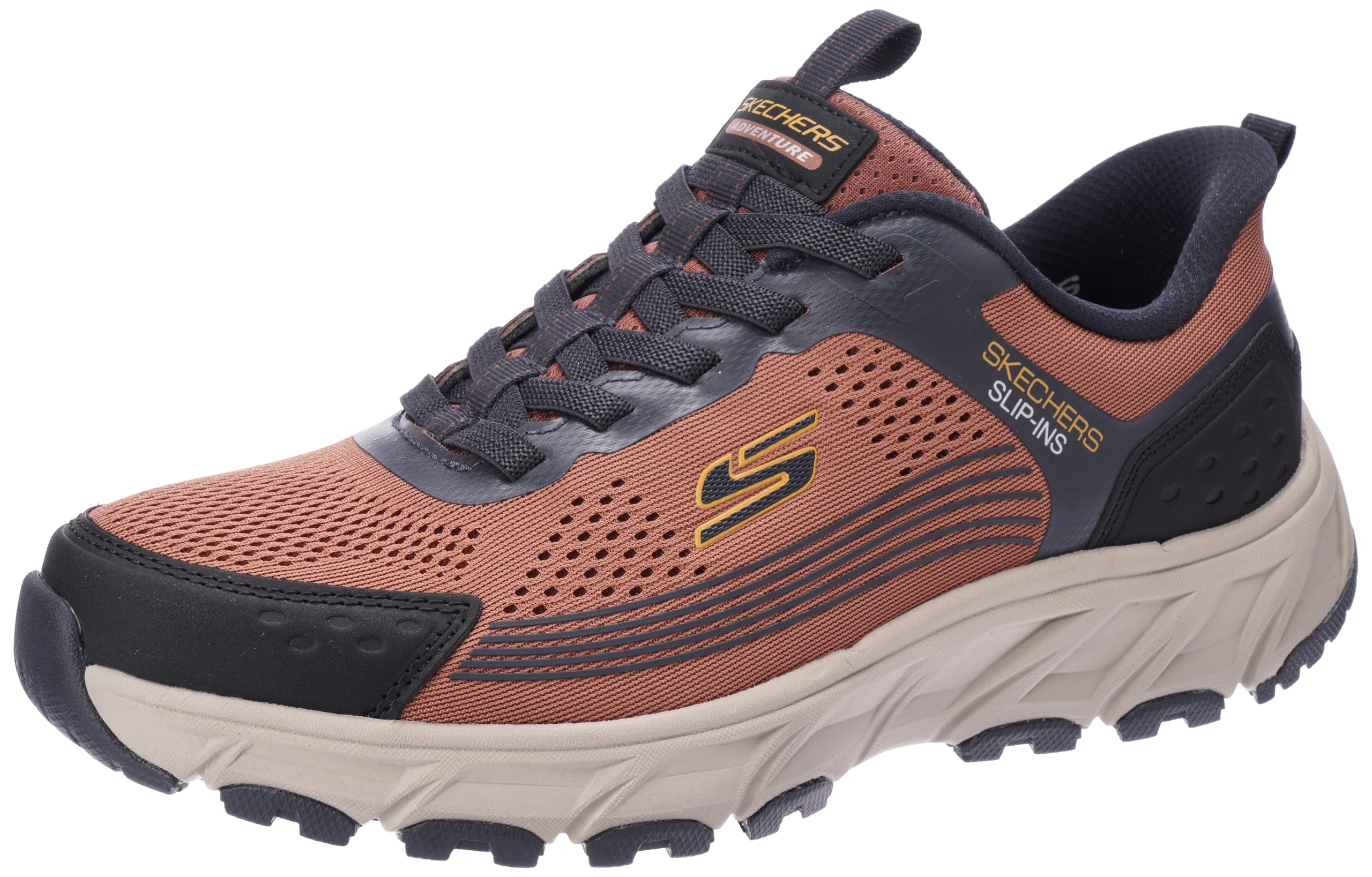 کفش مردانه Skechers HILLCREST 2.0، سایز 42 (EU)، رنگ قهوه‌ای زنگ‌زده (Rust)