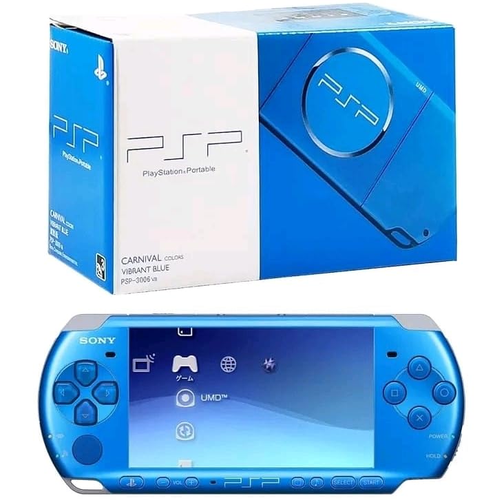 PSP 3000۶ با نصب بازی های رنگ آبی