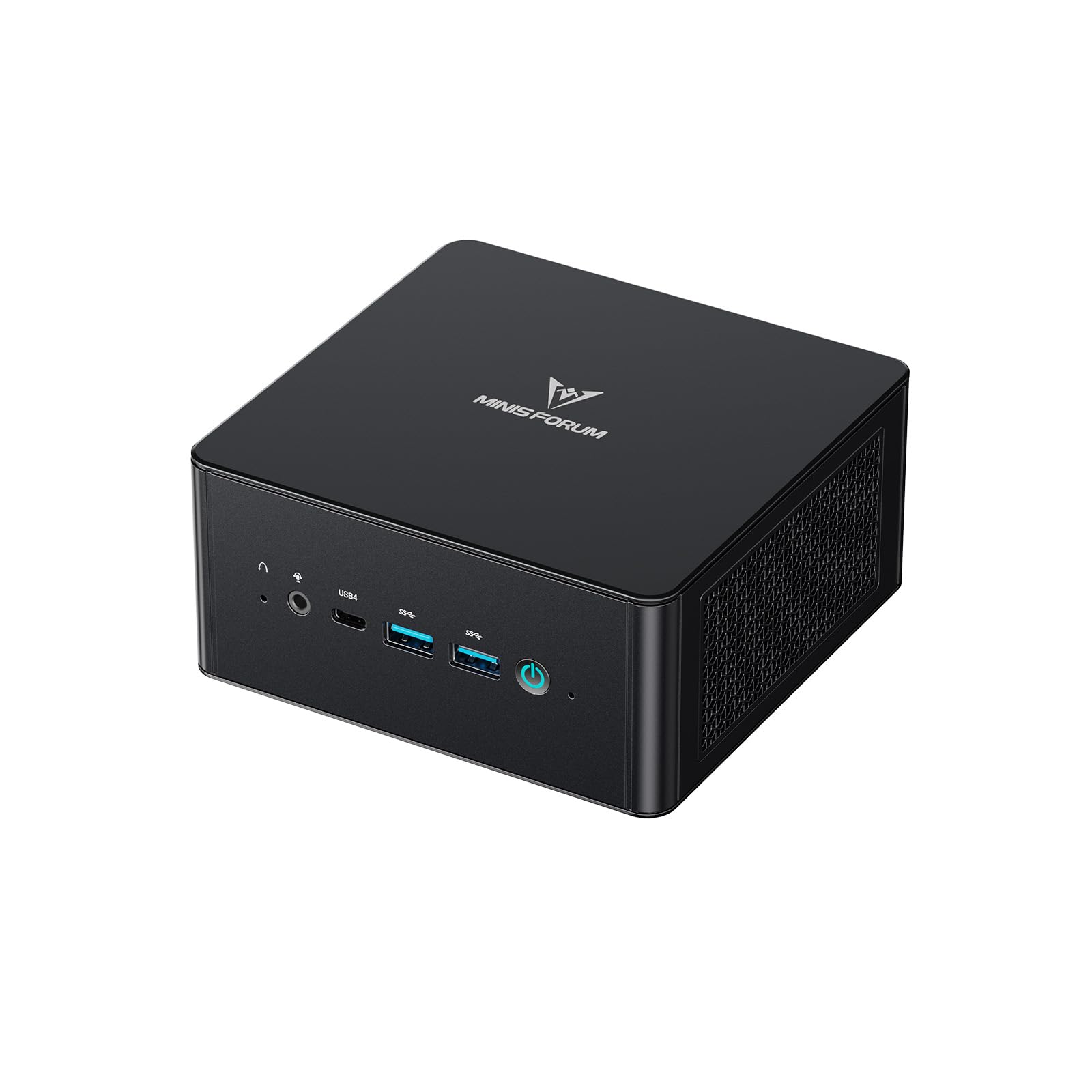 MINISFORUM UM890 Pro Mini PC، AMD Ryzen 9 8945HS (تا 5.2GHz) کامپیوتر‌های Mini، 32 گیگابایت DDR5 RAM با سرعت 5600MHz و 1 ترابایت PCIe 4.0 SSD، رایانه شخصی Mini با چهار نمایشگر HDMI/DP1.4/USB-C، AMD Radeon 780M/Dual LAN 2.5G UM890 Pro 32/1T