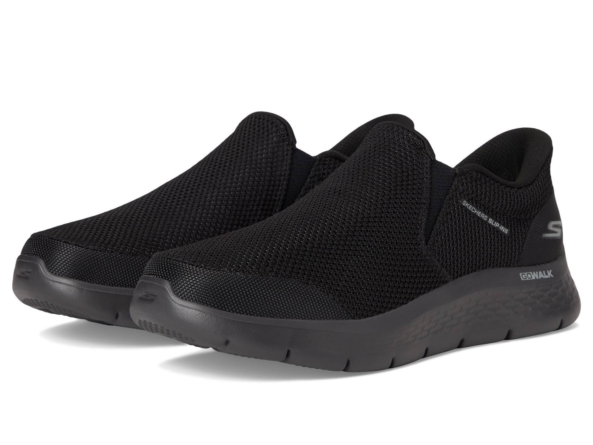 Skechers GO WALK FLEX — کفش مردانه، سایز ۴۴ (EU)، رنگ مشکی/مشکی