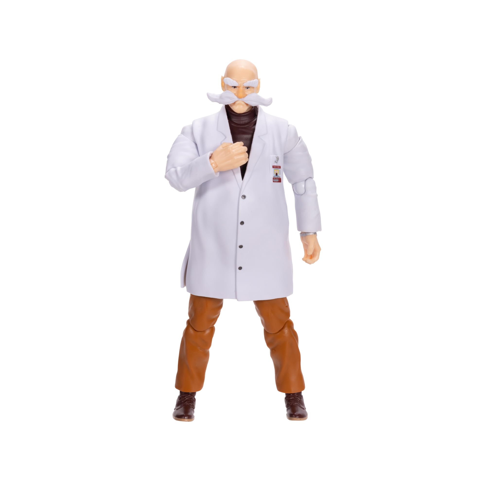 عروسک اکشن ژرالد روبوتنیک فیلم سونیک هج هیجهاگ توسط Jakks Pacific، بلندای 5 اینچ / 13 سانتی‌متر، بسیار مفصل برای پسران / دختران، به صورت رسمی مجوز دار سونیک 3، پیشنهاد می‌شود برای سنین 3 سال و بالاتر