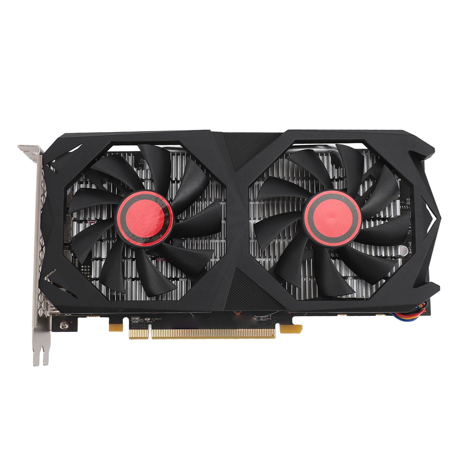 کارت گرافیک Jectse 8GB GDDR5 256BIT، 7000MHz 1380MHz، دو فن حرفه‌ای، کارآمد و ساکت، اکسپرس PCI ایکس 2.0 16X برای کامپیوتر