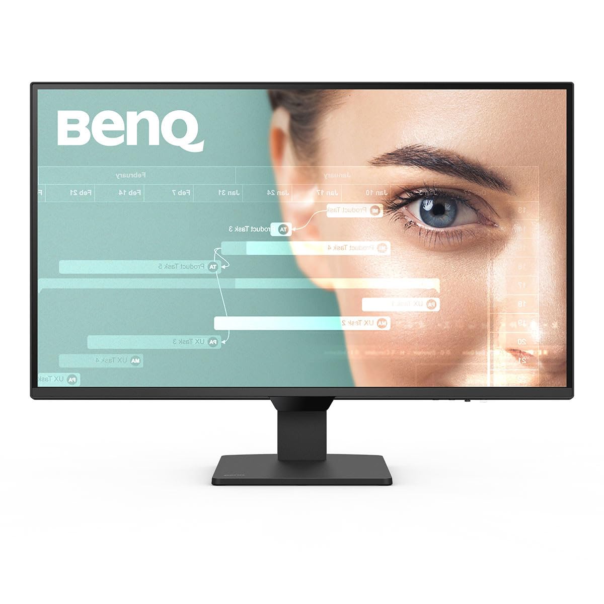 صفحه‌نمای چشم BenQ GW2790Q 27 اینچ 2K QHD 100Hz IPS، HDMI، DP، 2560x1440، چارچوب فوق‌العاده نازک، ایمنی چشم، VESA MediaSync، فناوری هوش هوشمندی روشنایی (B.I. Gen2)، نور آبی کم، Eye-CareU