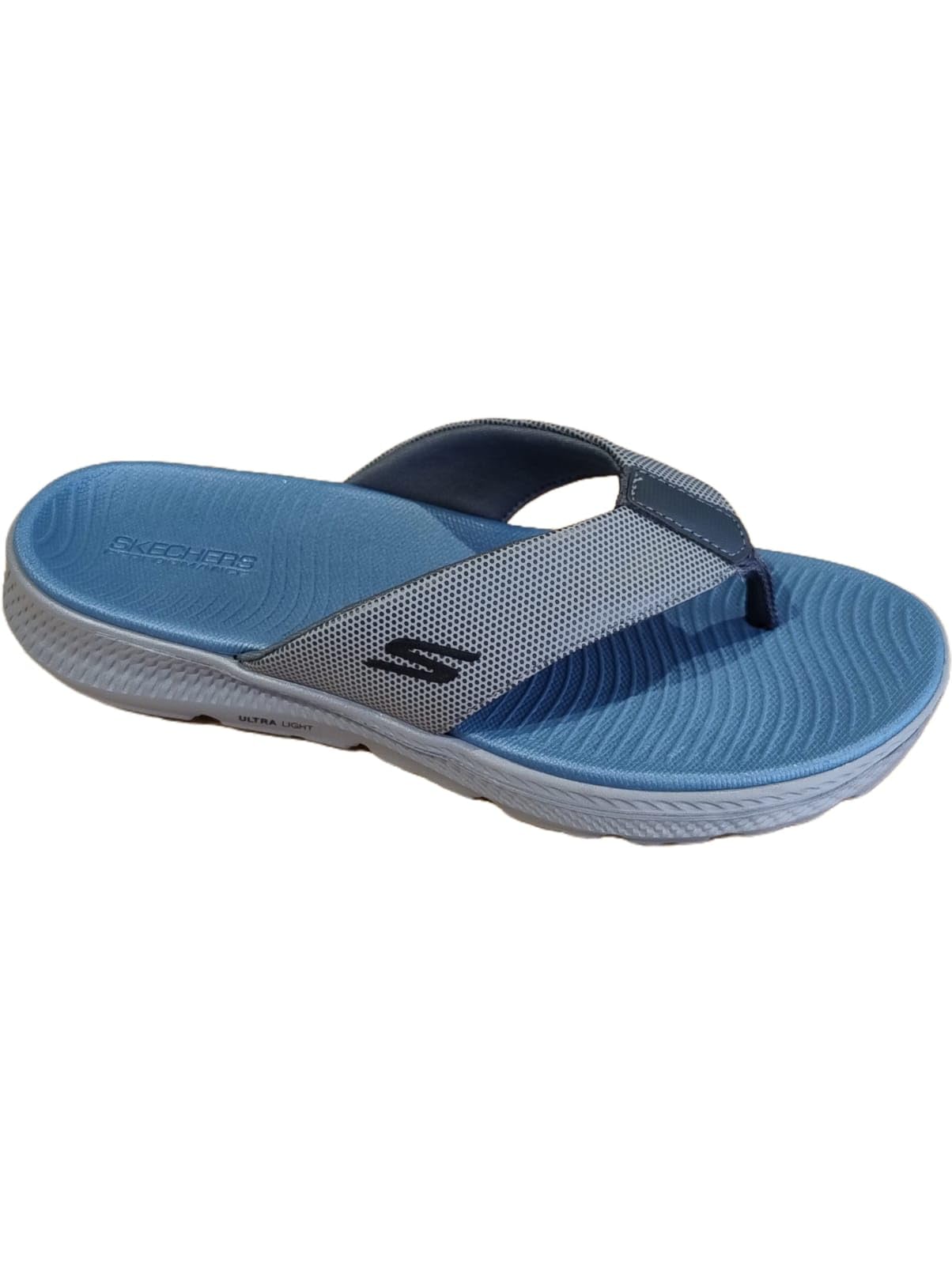 کفش مردانه Skechers مدل GO CONSISTENT SANDAL 2.0، سایز 43 (EU)، رنگ ذغالی‑آبی