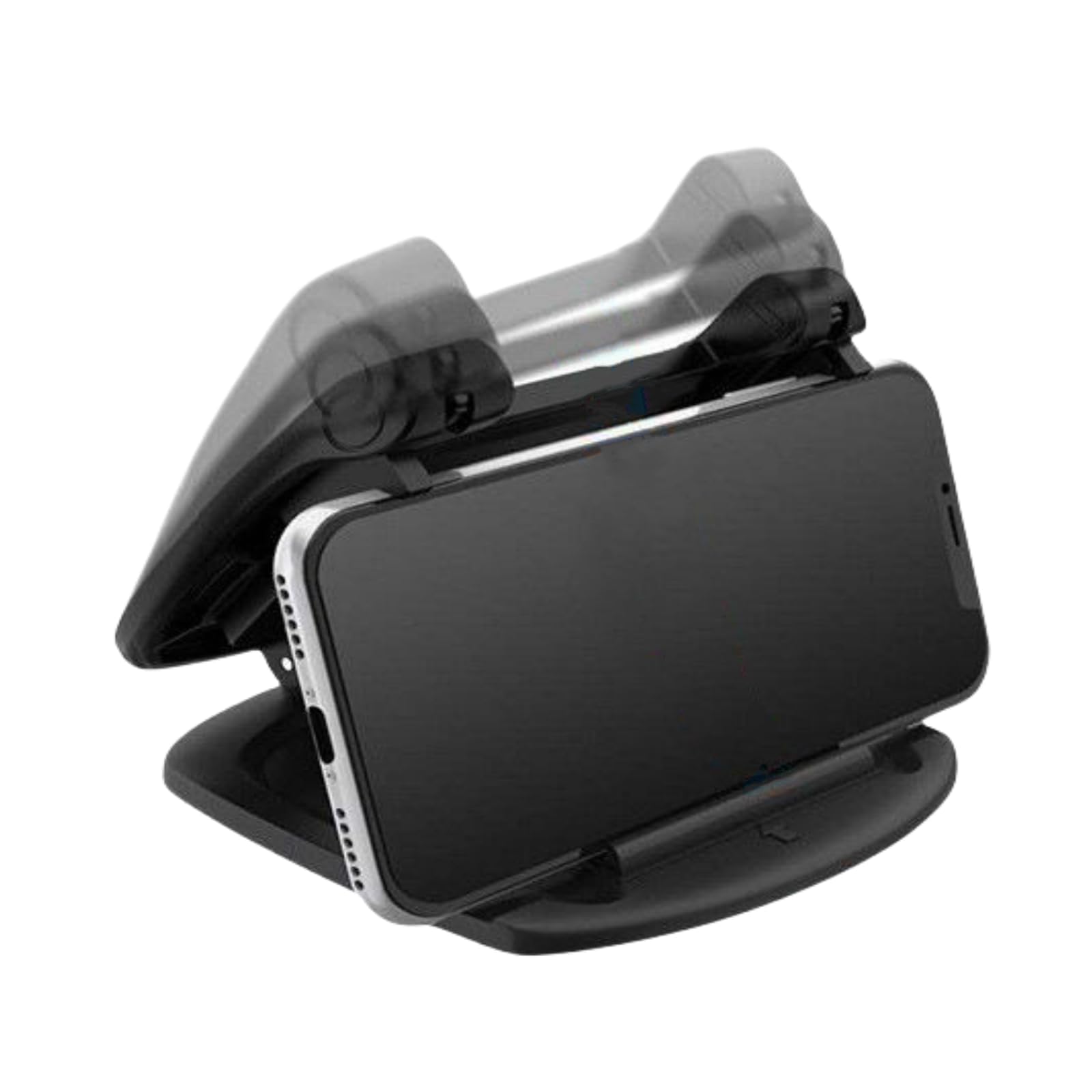 پایه گوشی موبایل قابل چرخش 360 درجه با نگهداشتن محکم به وسیلهٔ جاذب برای استفاده از GPS و گوشی‌های موبایل، نگهدارنده گوشی موبایل برای صفحهٔ نمایش، سازگار با آیفون، سامسونگ، گارمین و سایر مدل‌ها، قابلیت پشتیبانی از کیس‌های ضخیم، مناسب برای تمام وسایل نقلیه