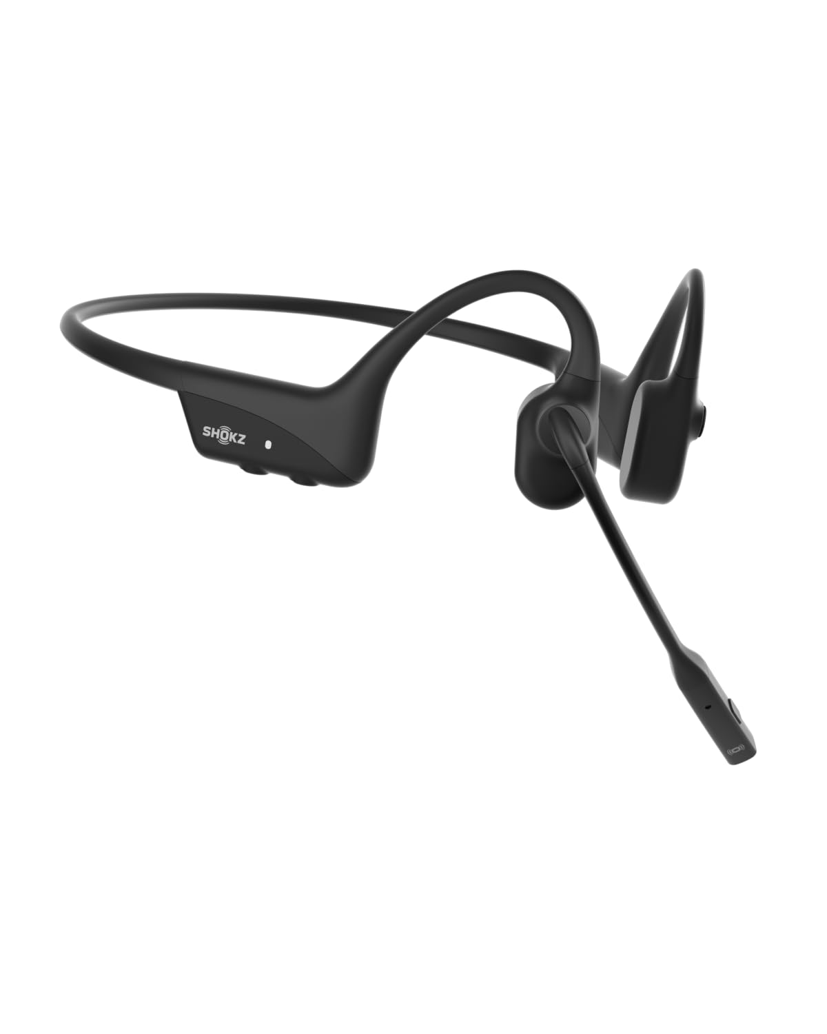 اسپیکر کنداکتیو استخوانی ارتقایی SHOKZ OpenComm2 2025، هدفون بلوتوث Open-Ear با میکروفون لغو صدا، هدفون بلوتوث بی‌سیم برای کار، تماس، جلسه، رانندگی، ۱۶ ساعت زمان مکالمه استاندارد USB-C