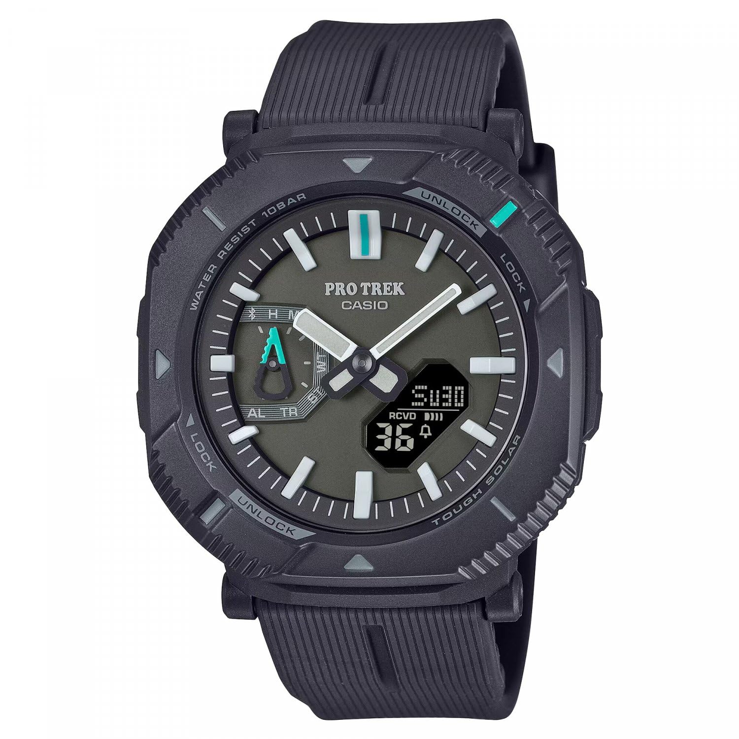 مژده مردانه Casio Pro Trek Outdoor Watch Bluetooth آنتراسیت PRJ-B001-1ER