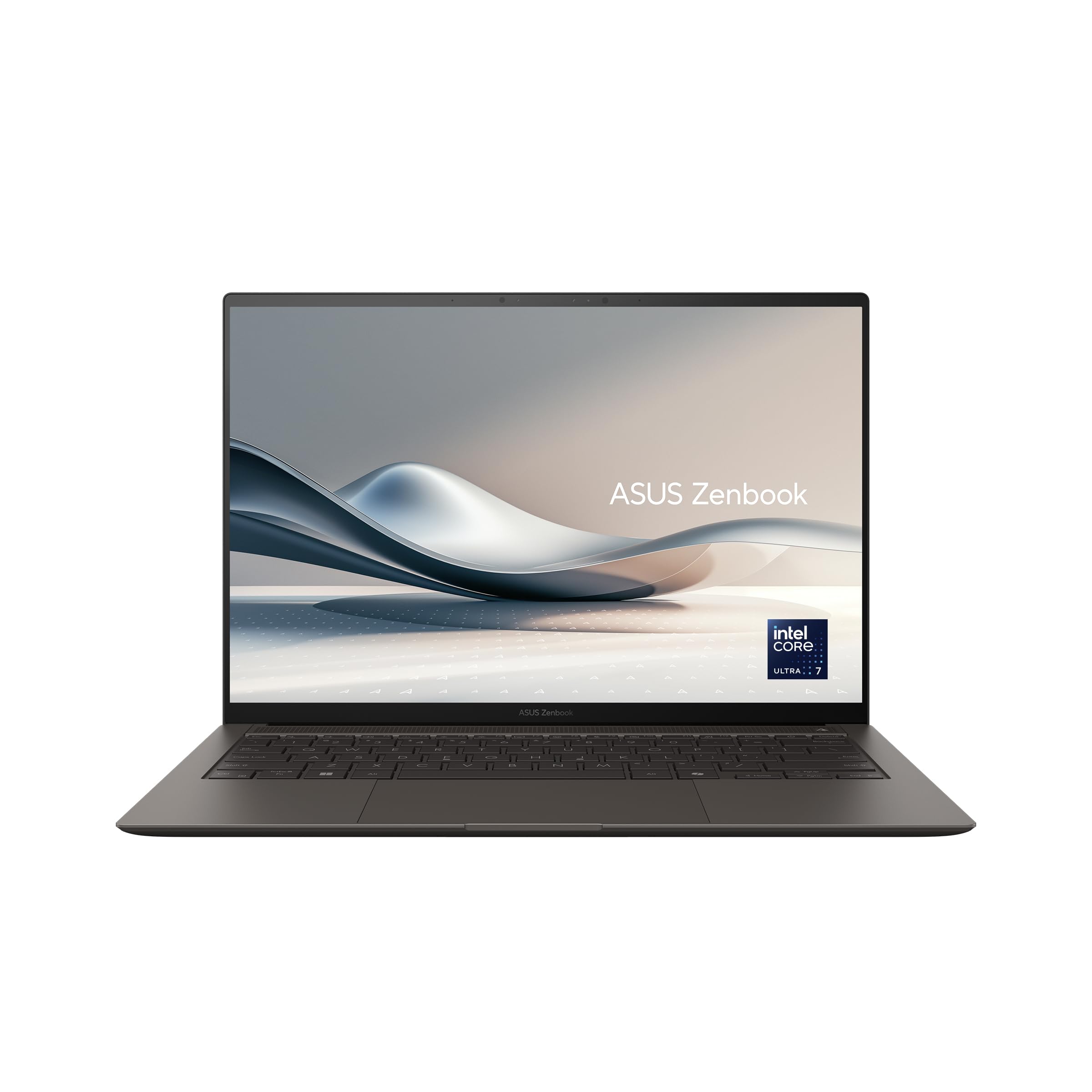 لپ تاپ ASUS Zenbook S 14 OLED UX5406SA-OLEDU731WG (2024) AI PC - اینتل اولترا 7-258V (دریاچه لونار) / NPU تا 47 TOPS / 32GB RAM / 1TB SSD / صفحه 14 اینچی 3K با نرخ تازه‌سازی 120 هرتز / ویندوز 11 Home / صفحه کلید انگلیسی-عربی - رنگ خاکستری زومایا
