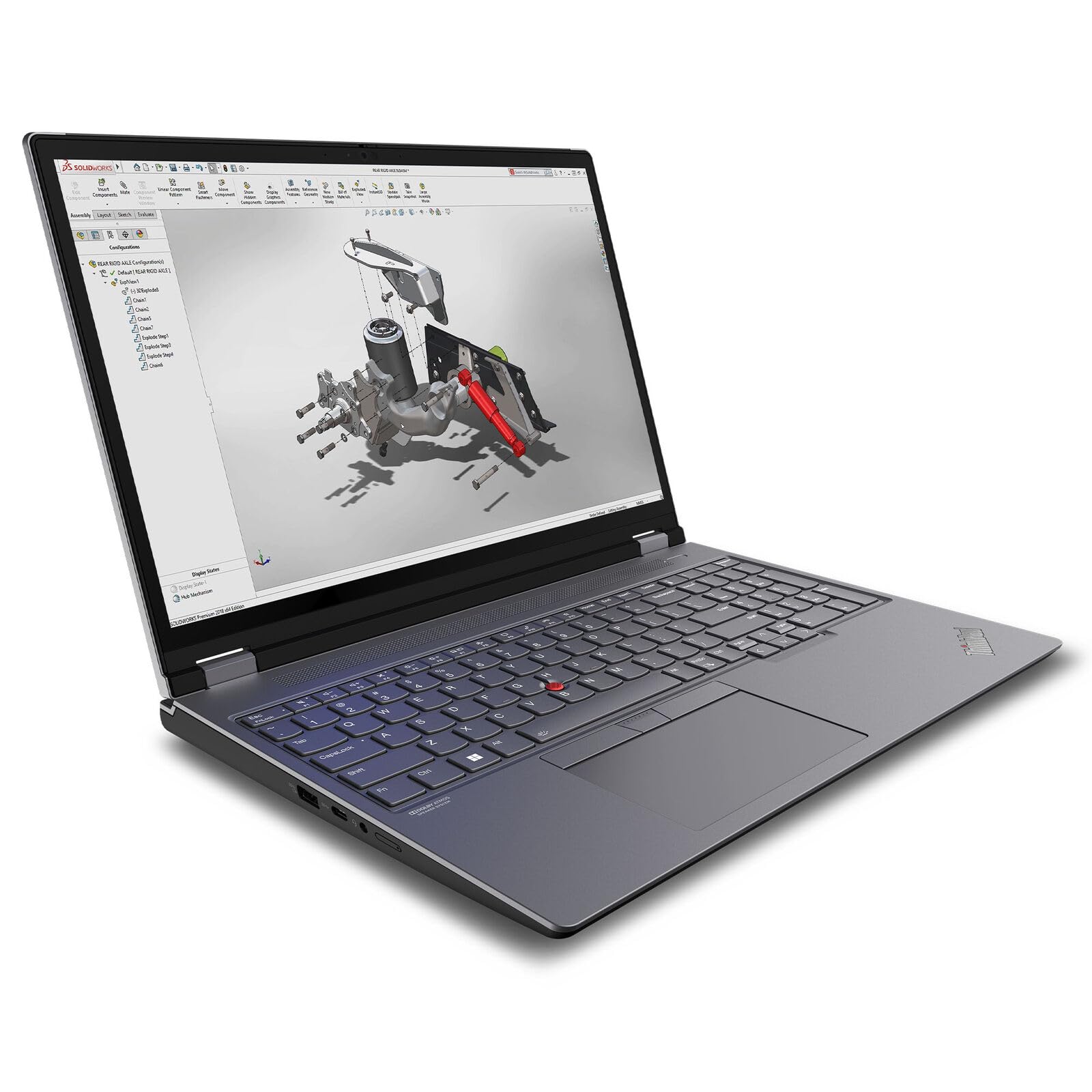 لنوو ThinkPad P16 نسل دوم اینتل کور i7-14700HX، 20C، 16 اینچ ویدیوو WUXGA (1920 x 1200)، 400 نیت، 60 هرتز، 32 گیگابایت رم DDR5، 1 ترابایت فضای ذخیره‌سازی SSD، NVIDIA RTX 1000 ادا، صفحه کلید پشتی نوردار، خواننده اثر انگشت، ویندوز پرو