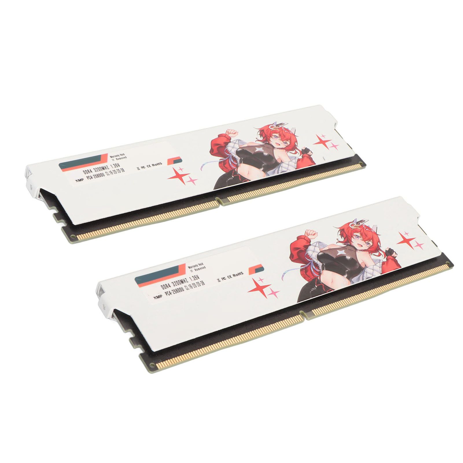 حافظه کامپیوتر رم GOWENIC DDR4، CL16-20-20-38 1.35 ولت، باس Desktop، 3200 مگاهرتز PC4 25600U، XMP2.0، حافظه باس Gaming PC ماژول (32 گیگابایت (2x16 گیگابایت))