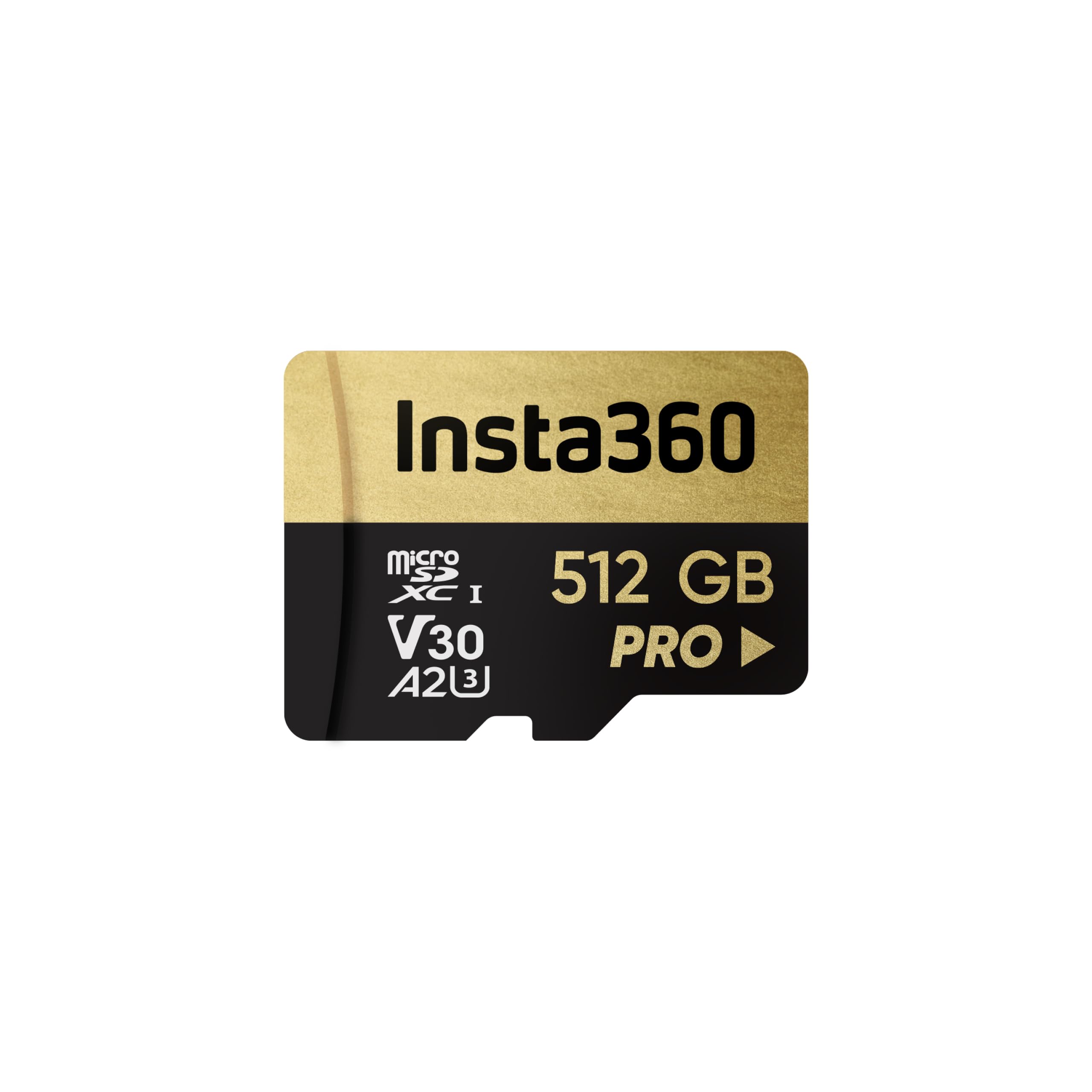 کارت حافظه‌ی Insta360 512 گیگابایت UHS-III V30 A2 MicroSD برای دوربین‌های One X/X2/X3/X4، R/RS، Ace Pro و Sphere Action با ظرافت 512 گیگابایت