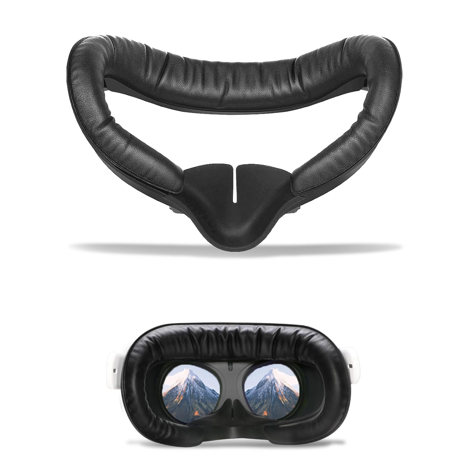 پلاسکو صورت خود را با زیرلایه سرپوش پنبه ای سرپوش Oculus Quest 2، Sweatproof PU برای Quest 2، پلاسکو رابط صورت برای جایگزینی لوازم جانبی Meta Quest 2 پوشش صورت رو می دهد.