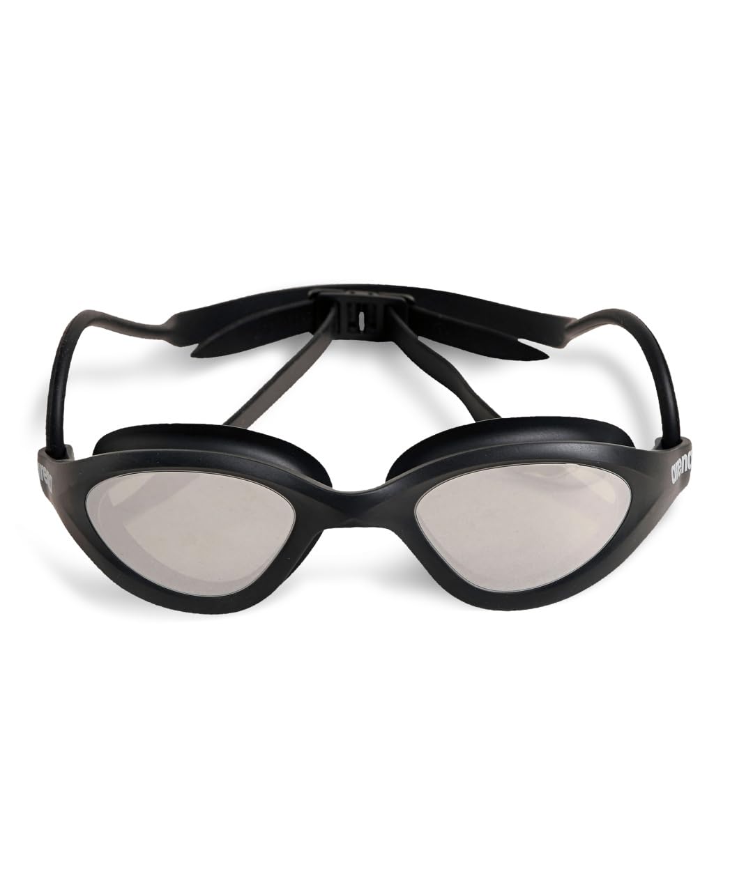 آینه نقره ای / خاکستری / سیاه یک سایز برای ARENA Unisex 365 Goggles شناکنان فیتنس راحت ضد مه و ضد آب برای آقایان و خانم‌ها شنا در حوضچه