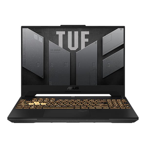 لپ تاپ ASUS TUF Gaming F15 FX507ZC4، نمایشگر IPS FHD 144Hz 15.6 اینچ، Intel Core i5-12500H، 16GB RAM، 512GB SSD، NVIDIA GeForce RTX 3050 4GB GPU، صفحه کلید پشتیبانی شده از زبان انگلیسی، DOS، رنگ جیگر خاکستری
