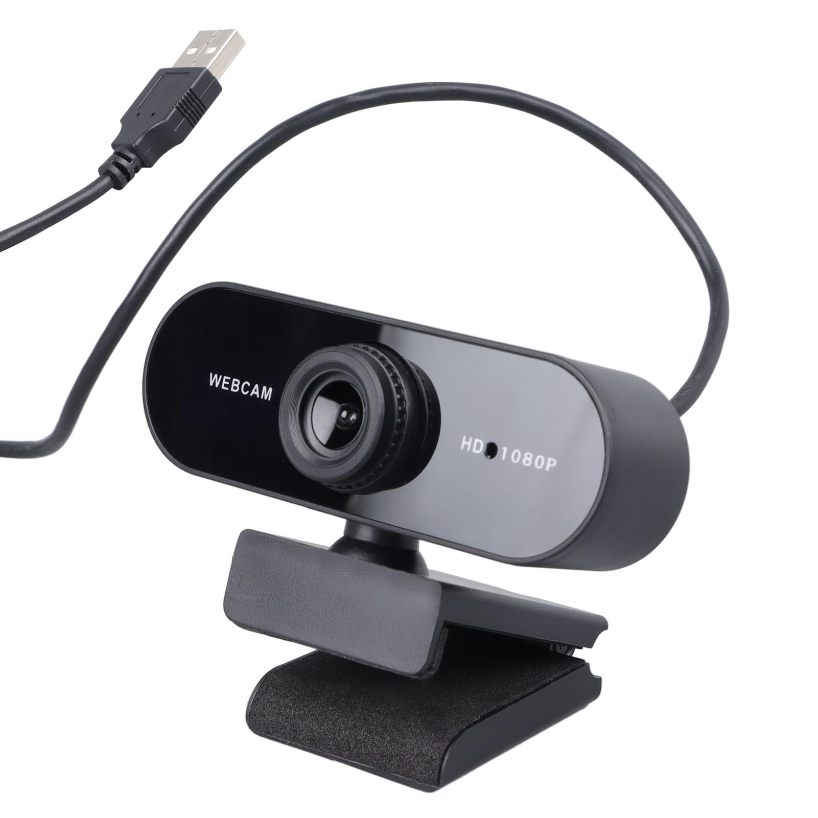 وب‌کم Denash HD 1080p، برای ضبط ویدیو، کنفرانسینگ و استریمینگ، با میکروفون داخلی