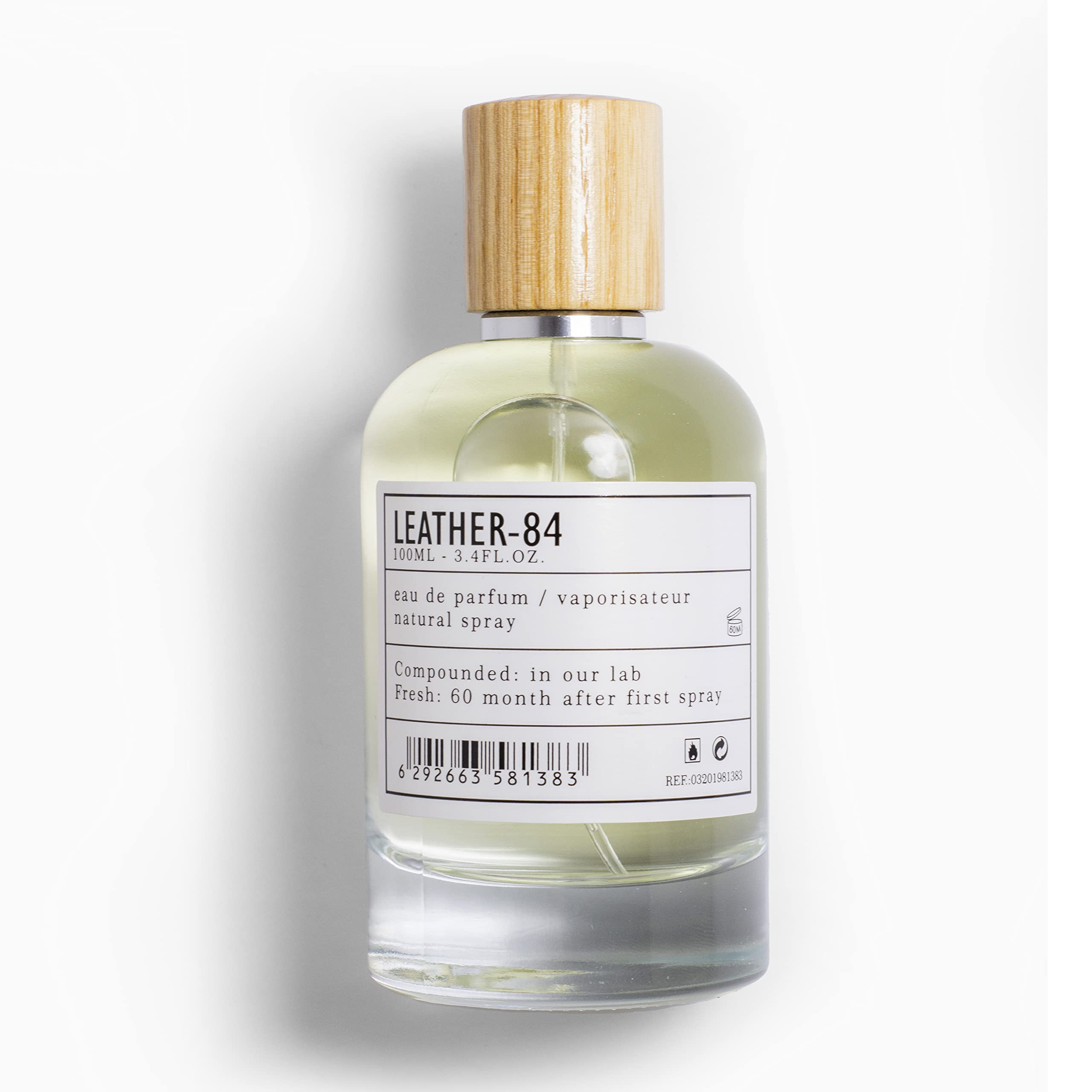 عطر کلاسیک چرمی AMD Perfumes ARO FAC By برای مردان - عطر مردانه با ماندگاری بالا و ترکیب گریپ فروت و یاسمین Eau de Parfum EDP 100 میلی لیتر