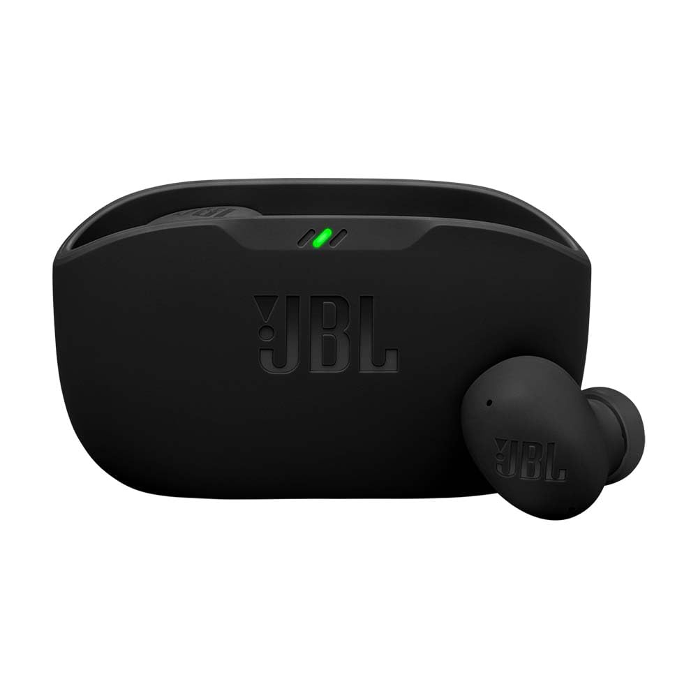 هدفون بی‌سیم JBL Wave Buds 2 با قابلیت کنسل صدای محیط، صدای بیس خالص، بلوتوث 5.3، صدای LE، فناوری محیط هوشمند، فناوری چهار میکروفون، باتری 40 ساعته، مقاوم در برابر آب و گرد و غبار - JBLWBUDS2BLK، مشکی JBL WAVE BUDS 2 مشکی