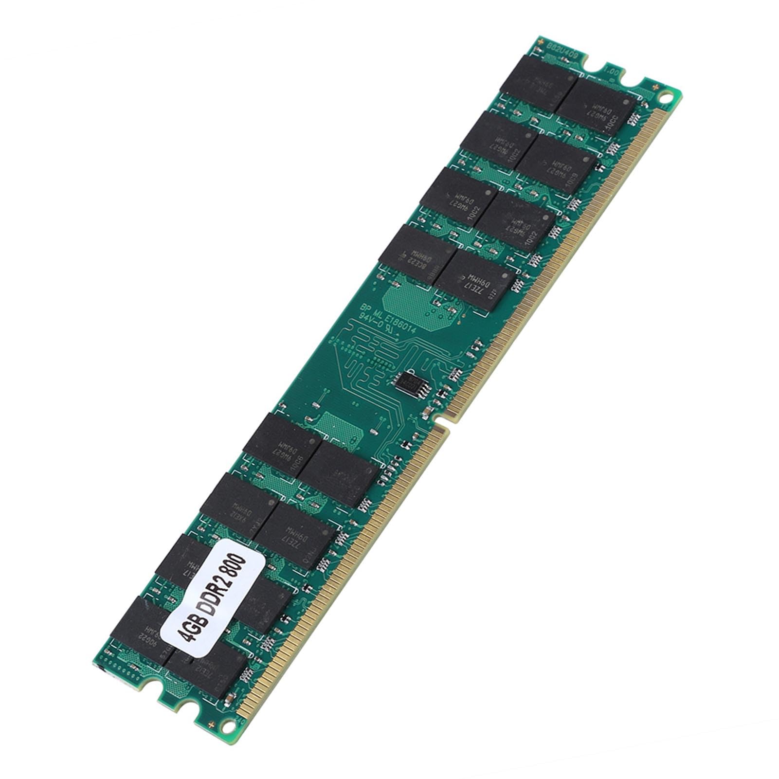 ماژول حافظه RAM DDR2 800MHz با ظرفیت 4GB برای رایانه شخصی، انتقال داده با سرعت بالا، ماژول حافظه RAM رایانه شخصی 240 پین، پلاگ اند پلی ست (Plug & Play)