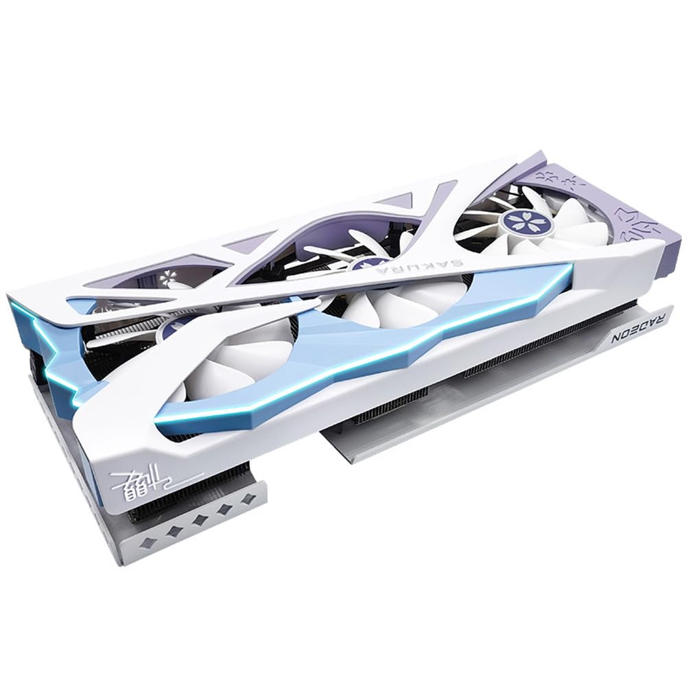 کارت گرافیک Morelian RX7800XT-16G GDDR6 برای کامپیوتر بازی قدرتمند سیستم خنک‌کننده قوی اثرات نورپردازی RGB فرکانس هسته بالا پشتیبانی از چند رابط مقاوم در برابر درجه حرارت بالا کاندنساتورهای جامد کامپیوتر