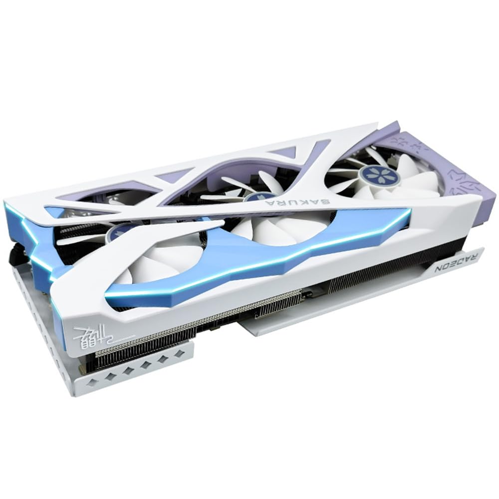 کارت گرافیک Morelian RX7700XT-12G GDDR6 برای کامپیوترهای بازی دارای سیستم خنک‌کننده قدرتمند، اثرات نورپردازی RGB، فرکانس هسته برتر، پشتیبانی از چند واسط و مقاومت در برابر دما بالا، کاندنساتورهای جامد کامپیوتر