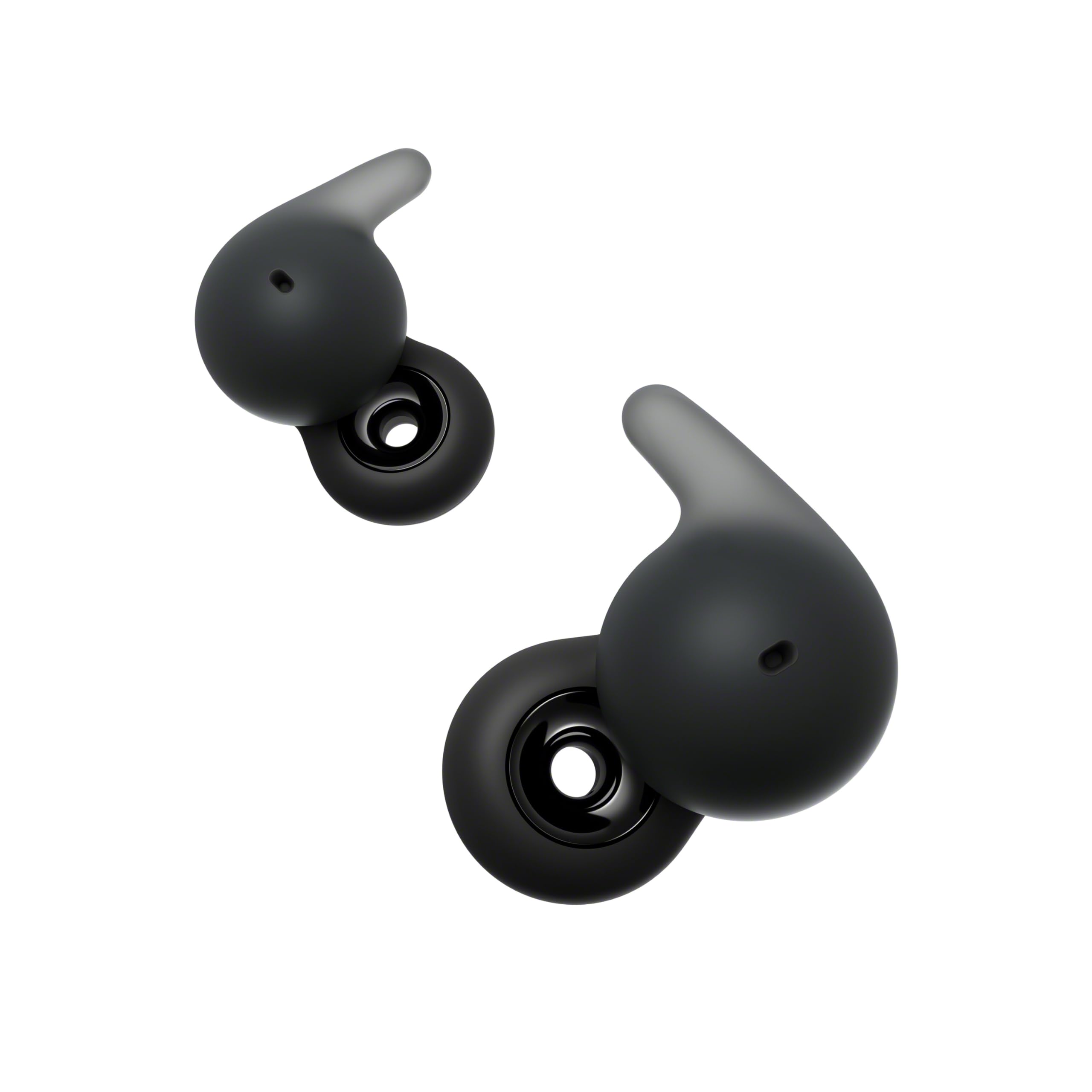 گوشی‌های بی‌سیم Sony LinkBuds Open با طراحی حلقه باز برای صداهای محیطی و قابلیت استفاده از صدای آلکسا داخلی، گوشی‌های بلوتوثی سازگار با آیفون و اندروید، رنگ مشکی