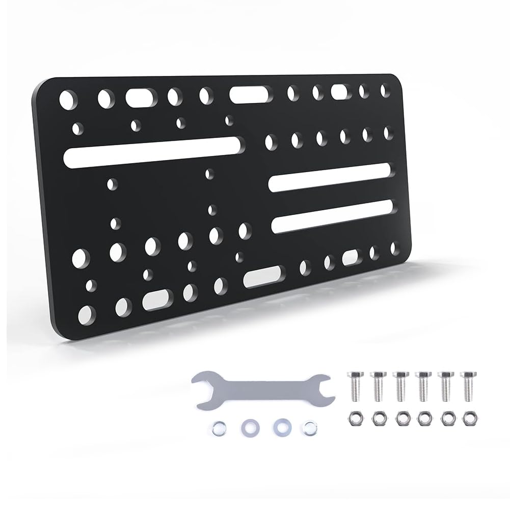 صفحه نگهدارنده میز چرخان یونیورسال Zunate برای دسته فرمان USB، سازگار با G25/27/29 T500 Win 14 بیت PC USB دسته فرمان بازی SIM، برای شیفتر TH8A، برای شیفتر Driving Force