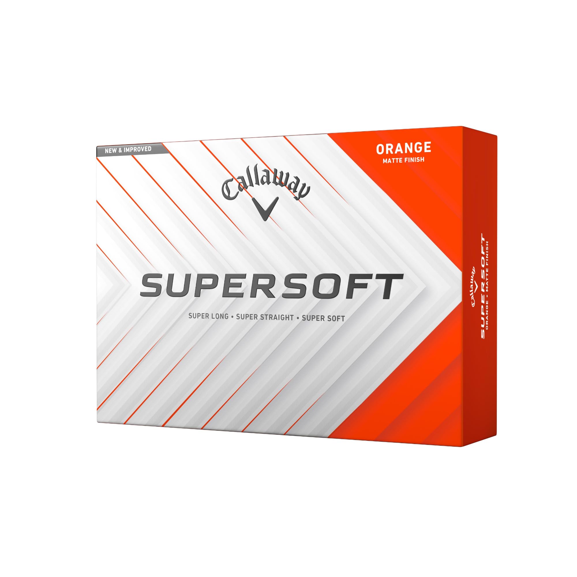 توپ گلف Supersoft گلف کالاوی اورنج 2025