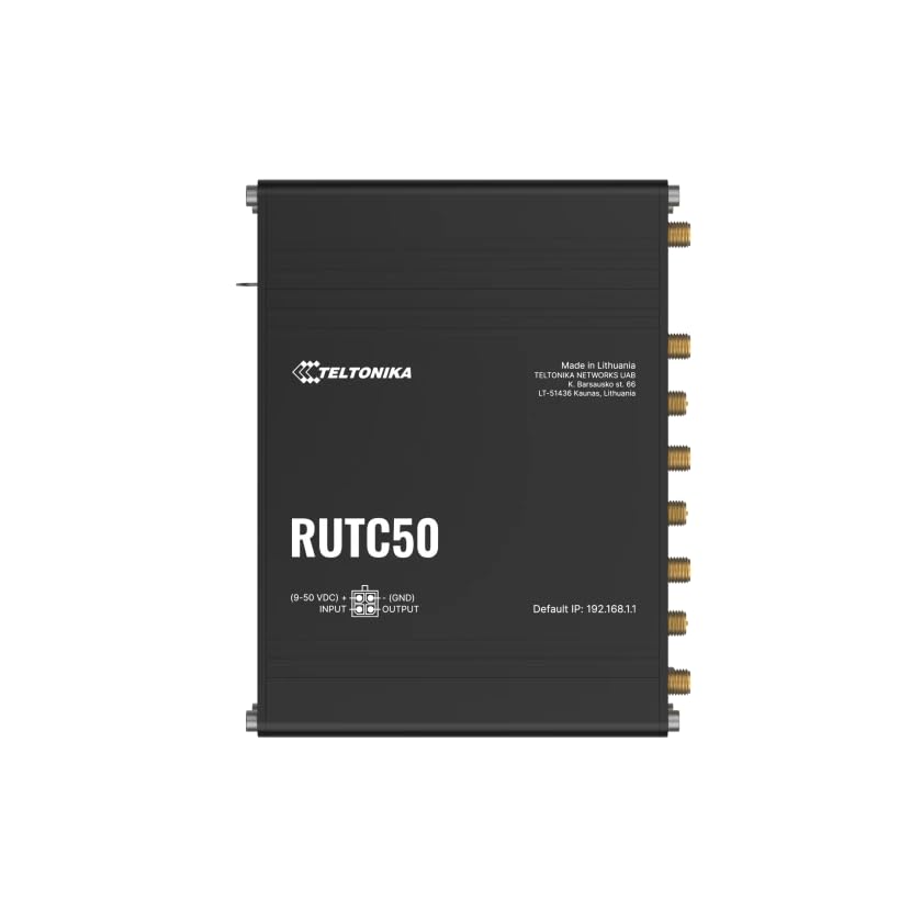 روتر صنعتی Teltonika RUTC50 5G WIFI 6