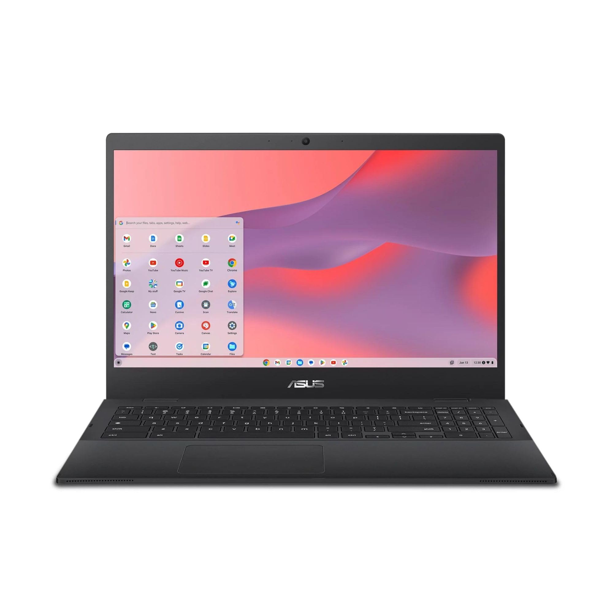 لپ تاپ ایسوس کرومبوک CX1، دارای صفحه نمایش 15.6 اینچی FHD NanoEdge، پردازنده Intel Celeron N4500، حافظه داخلی 128 گیگابایتی eMMC، رم 4 گیگابایتی، سیستم عامل ChromeOS، رنگ خاکی معدنی، مدل CX1500CKA-SS48F 4GB | 128GB