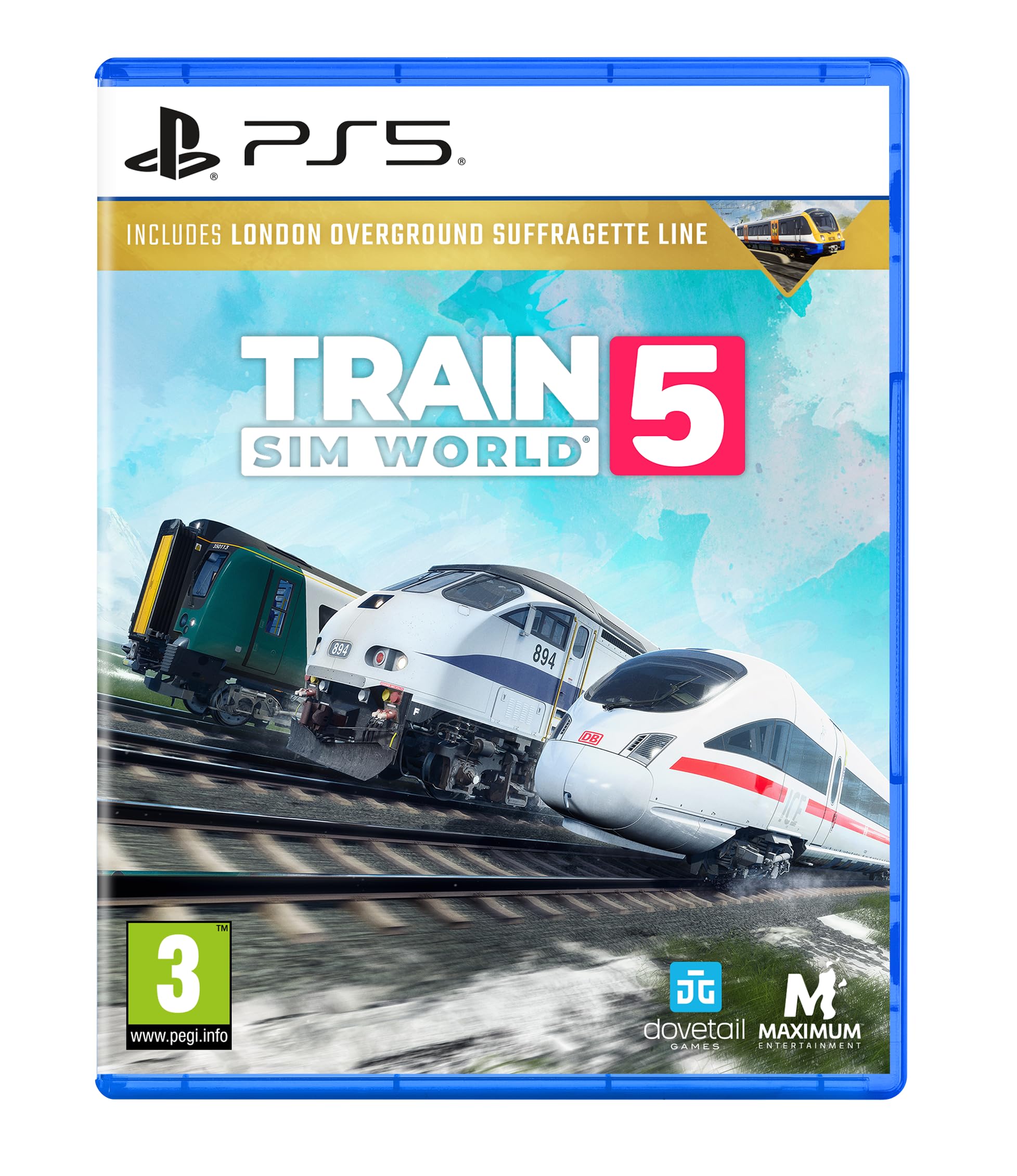 Train Sim World 5 (PS5) را به فارسی ترجمه کنید.