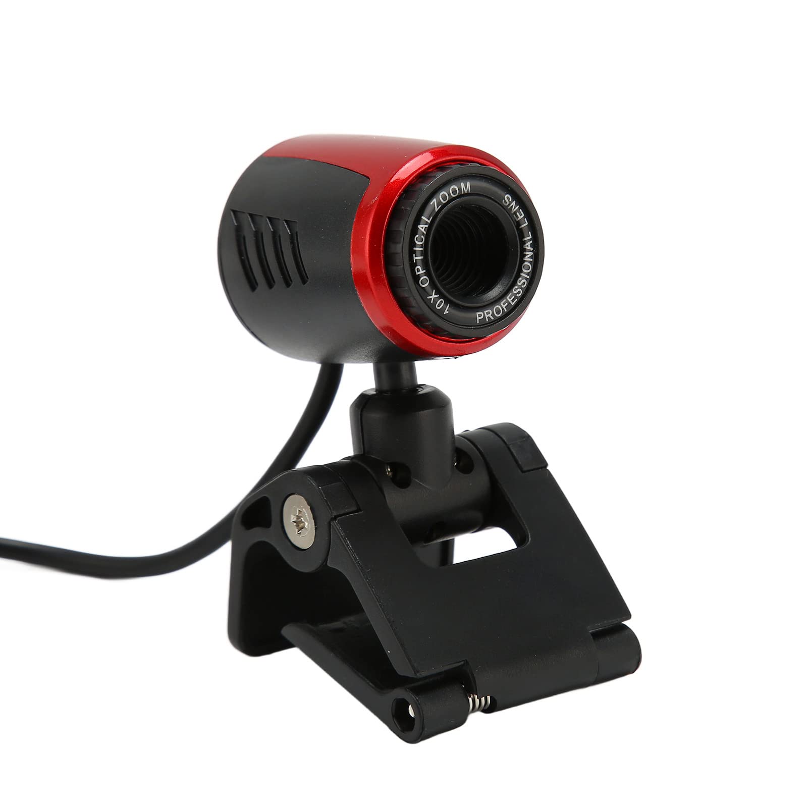 وب‌کم HD USB2.0 با میکروفن، وب‌کم 360 درجه USB برای کامپیوتر شخصی، لپ‌تاپ برای اسکایپ/ام‌اس‌ان، دوربین لپ‌تاپ با وضوح بالا 6 مگاپیکسل