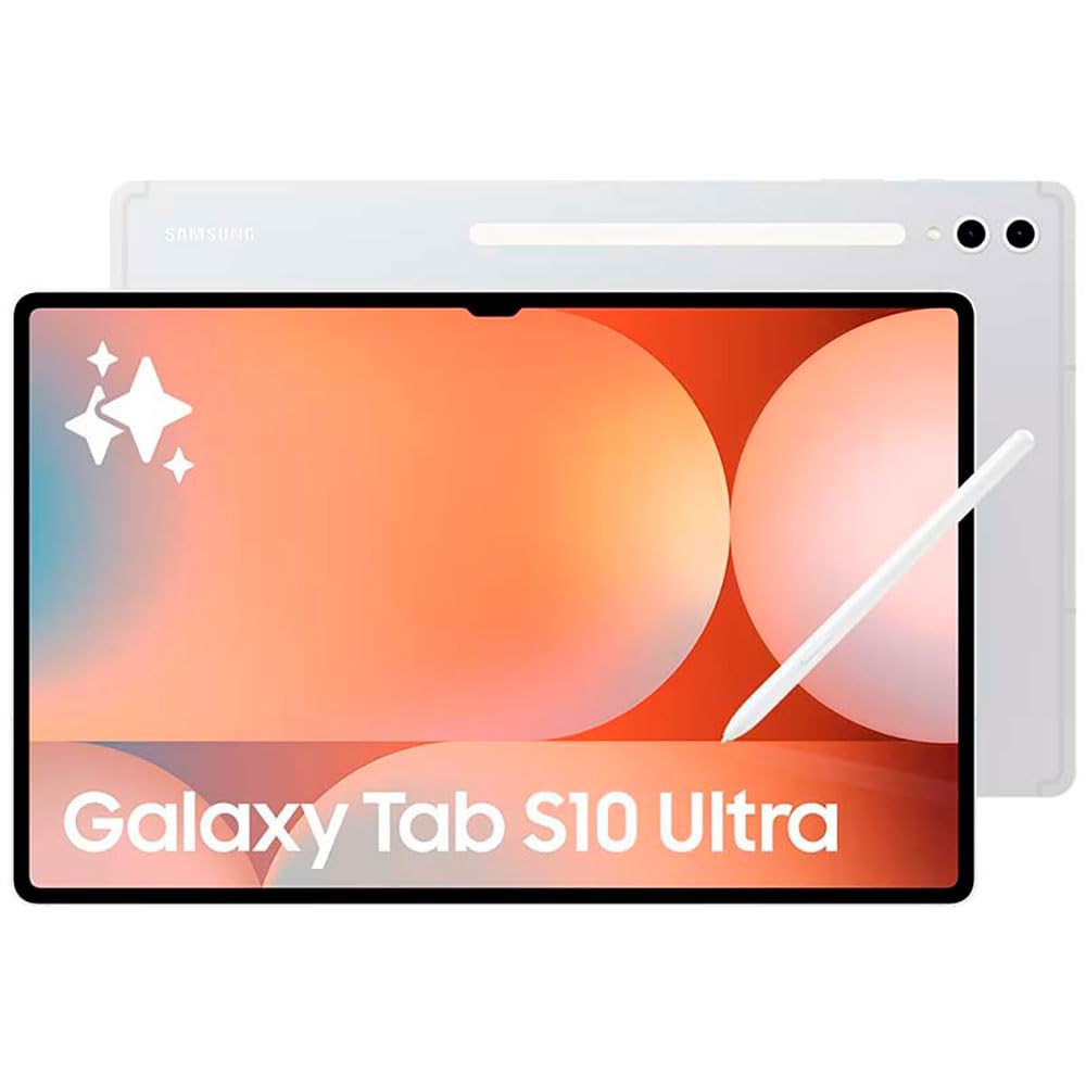 Samsung Galaxy Tab S10 Ultra 14.6" 256GB, 12GB RAM, Wifi, Platinum Silver - X920
سامسونگ گلکسی تب اس ۱۰ الترا ۱۴.۶ اینچ ۲۵۶ گیگابایت، ۱۲ گیگابایت رم، وای فای، پلاتینیوم نقره‌ای - X920