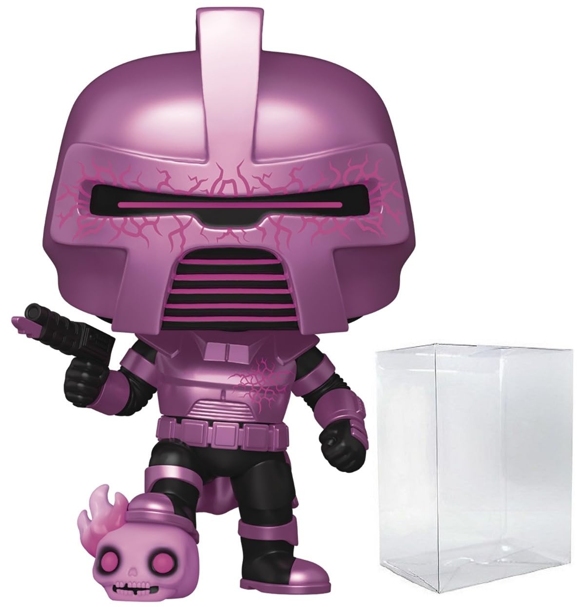 POP Funko Fuzion: Battlestar Galactica - سایلون نسخه محدود چیس واینیل (همراه با جعبه محافظ متناسب)، چند رنگ، 3.75 اینچ