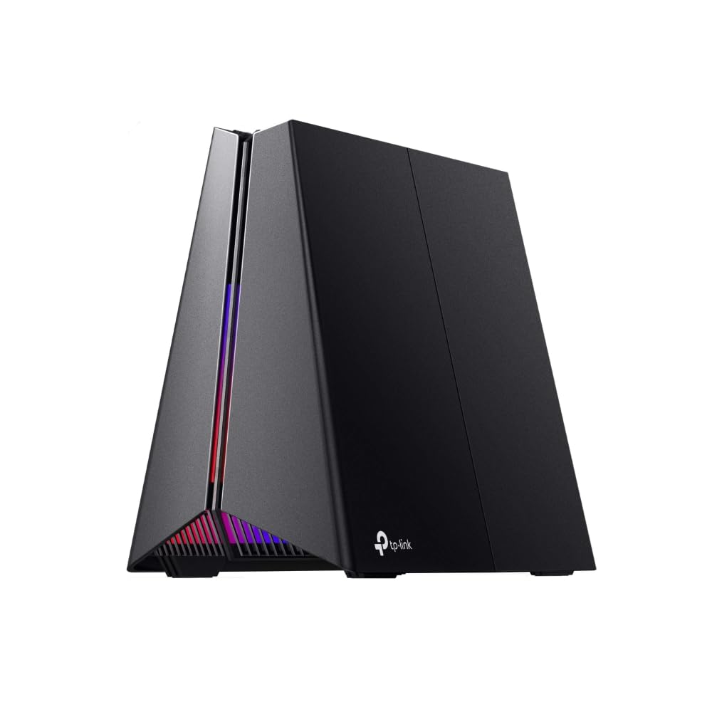 TP-Link Archer GE550 BE9300 Tri-Band WiFi 7 Gaming Router، 5G Multi-Gigabit Game Ports برای تجربه سرعت نهایی، روتر WiFi با سرعت تا 9220 مگابیت بر ثانیه، 4K-QAM، رومینگ هوشمند 6 گیگاهرتز با Easy-Mesh