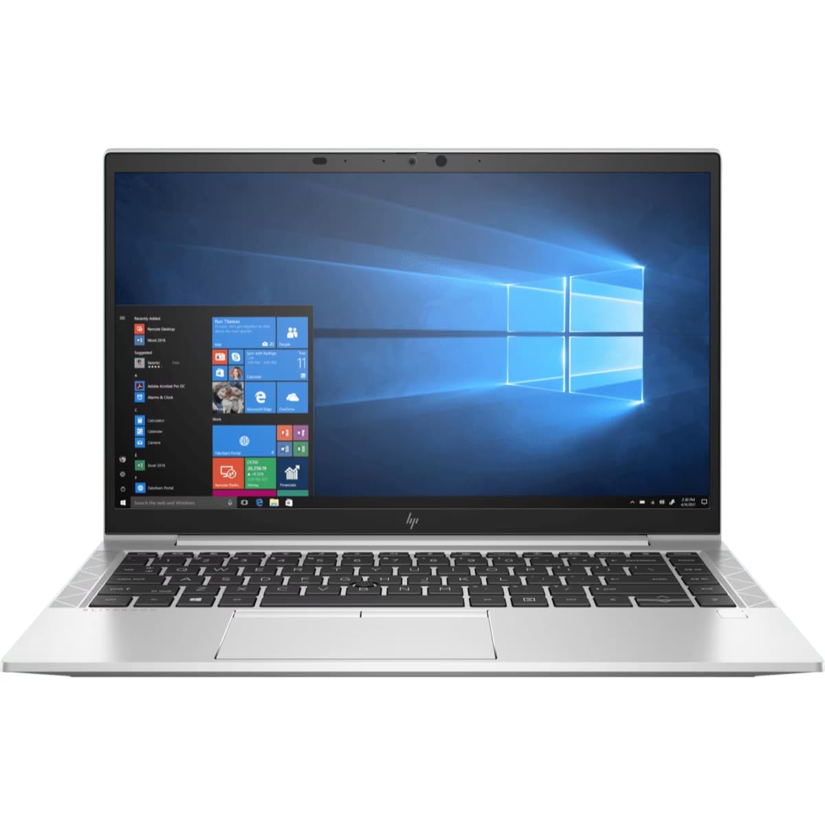 لپ تاپ HP EliteBook 845 G7، AMD Ryzen 5 Pro 4650U 2.1GHz، 8GB RAM، 512GB SSD، صفحه نمایش 14 اینچی Full HD، ویندوز 10 Pro، گرافیک AMD Radeon، صفحه کلید با نور پس زمینه، رنگ خاکستری (تجدید)