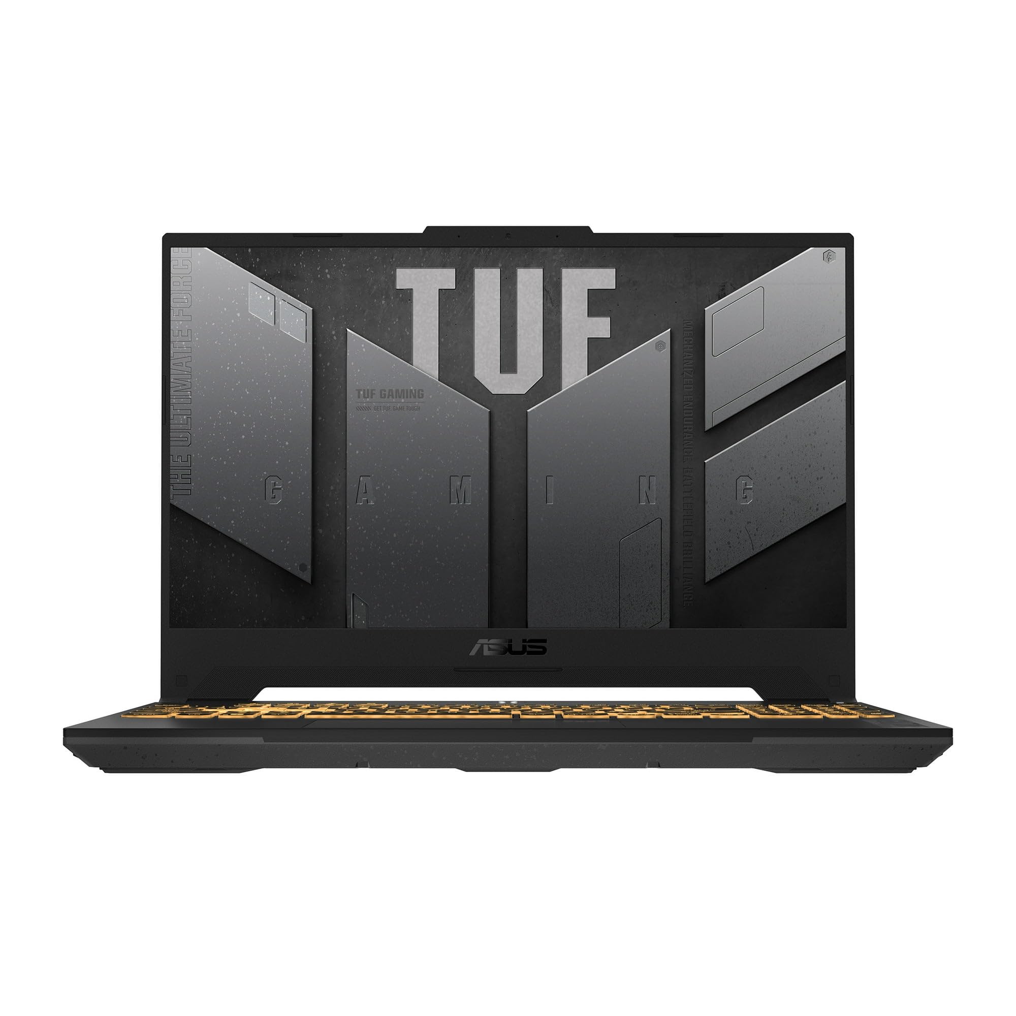 لپ تاپ بازی ایسوس TUF F15 15.6 اینچ FHD 144Hz با پردازنده اینتل کور i7-13620H، 16GB DDR5، 1TB SSD، 8GB NVIDIA GeForce RTX 4060، ویندوز 11، کیبرد انگلیسی، رنگ مشکی متالیک
