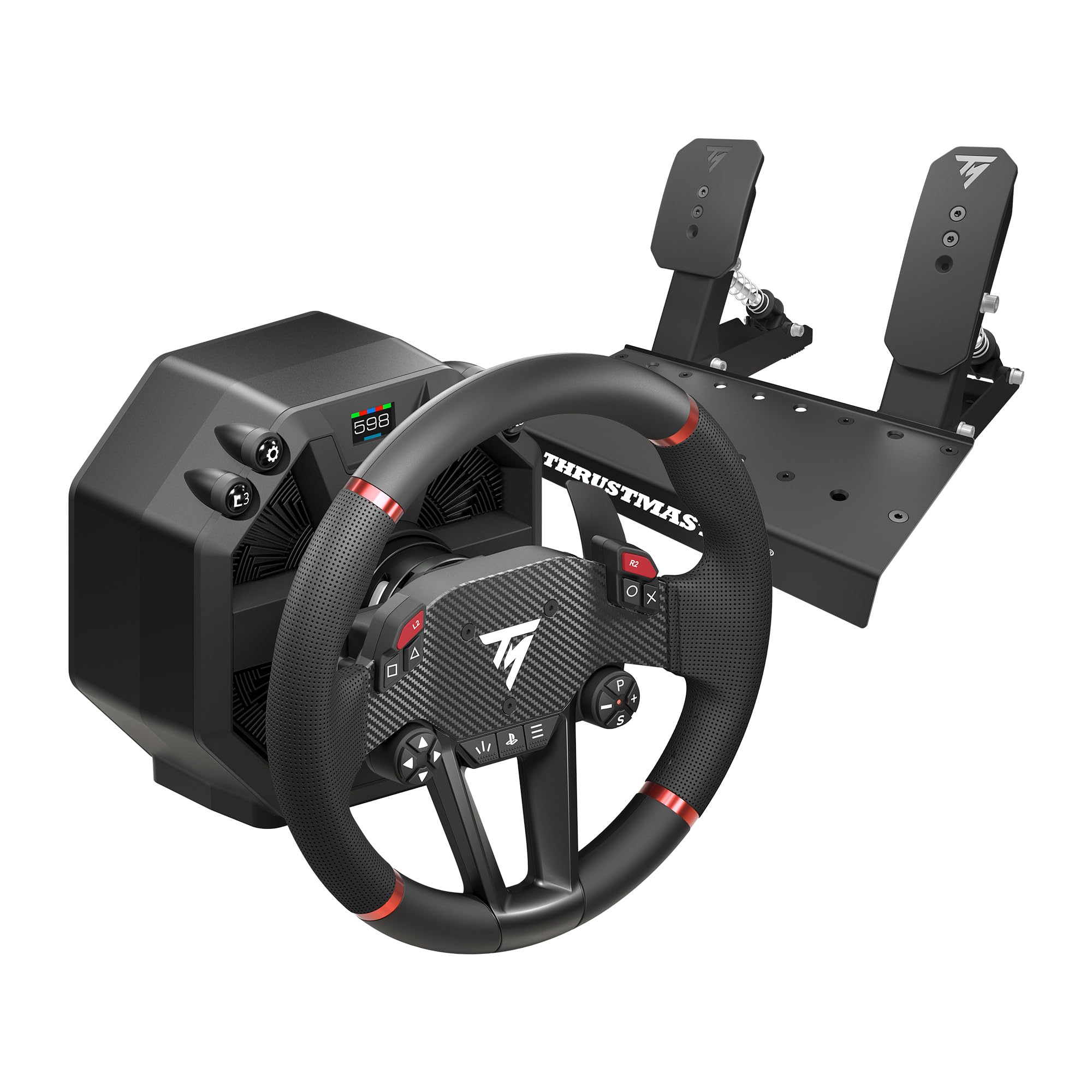چرخ مسابقه‌ای با بازخورد نیروی محوری مستقیم Thrustmaster T598 برای PS5، PS4 و PC