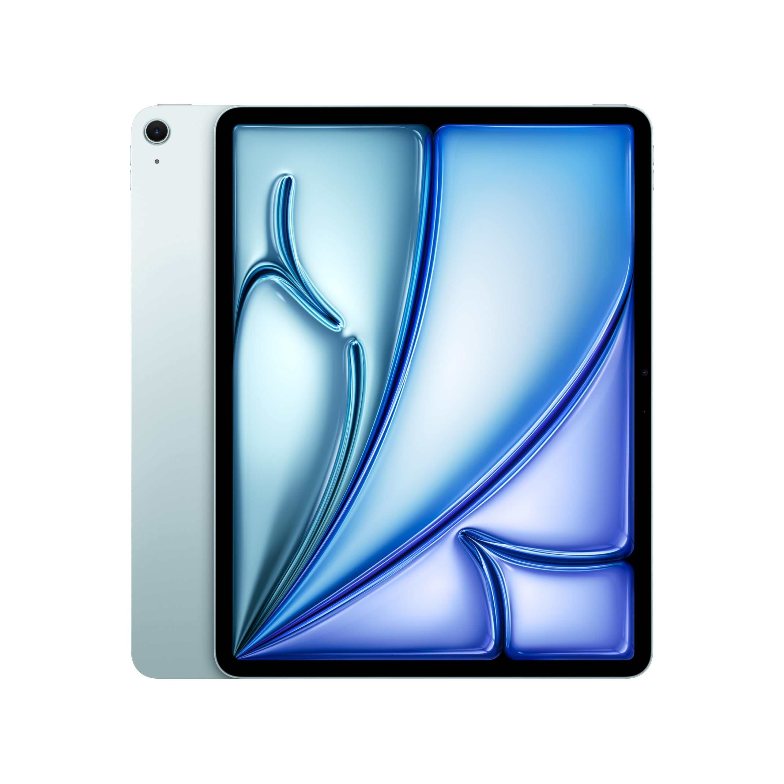 Apple iPad Air 13 اینچ (M2): نمایشگر Liquid Retina، 256 گیگابایت، دوربین جلو 12 مگاپیکسل/دوربین پشتی 12 مگاپیکسل، Wi-Fi 6E، Touch ID، عمر باتری تمام روزه - آبی (تجدید نظر شده) Wi-Fi 256 گیگابایت Blue