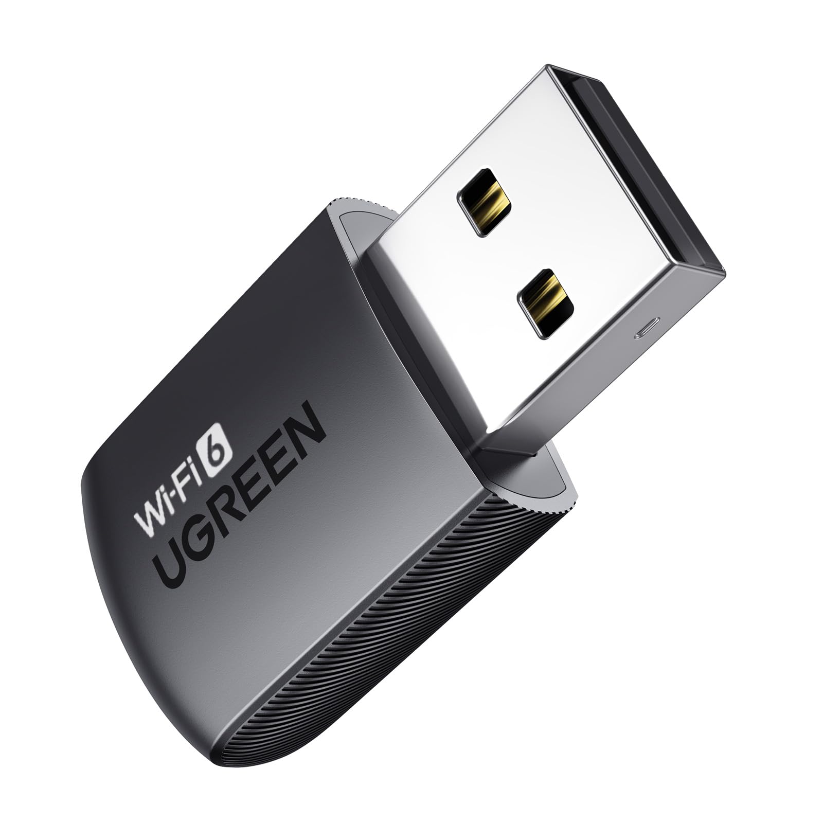 UGREEN AX900 WiFi Adapter، دانگل WiFi 6 USB، آداپتور شبکه بی‌سیم دوباند 5GHz/2.4GHz برای لپ تاپ و دسکتاپ، درایور داخلی تنها برای ویندوز 10/11