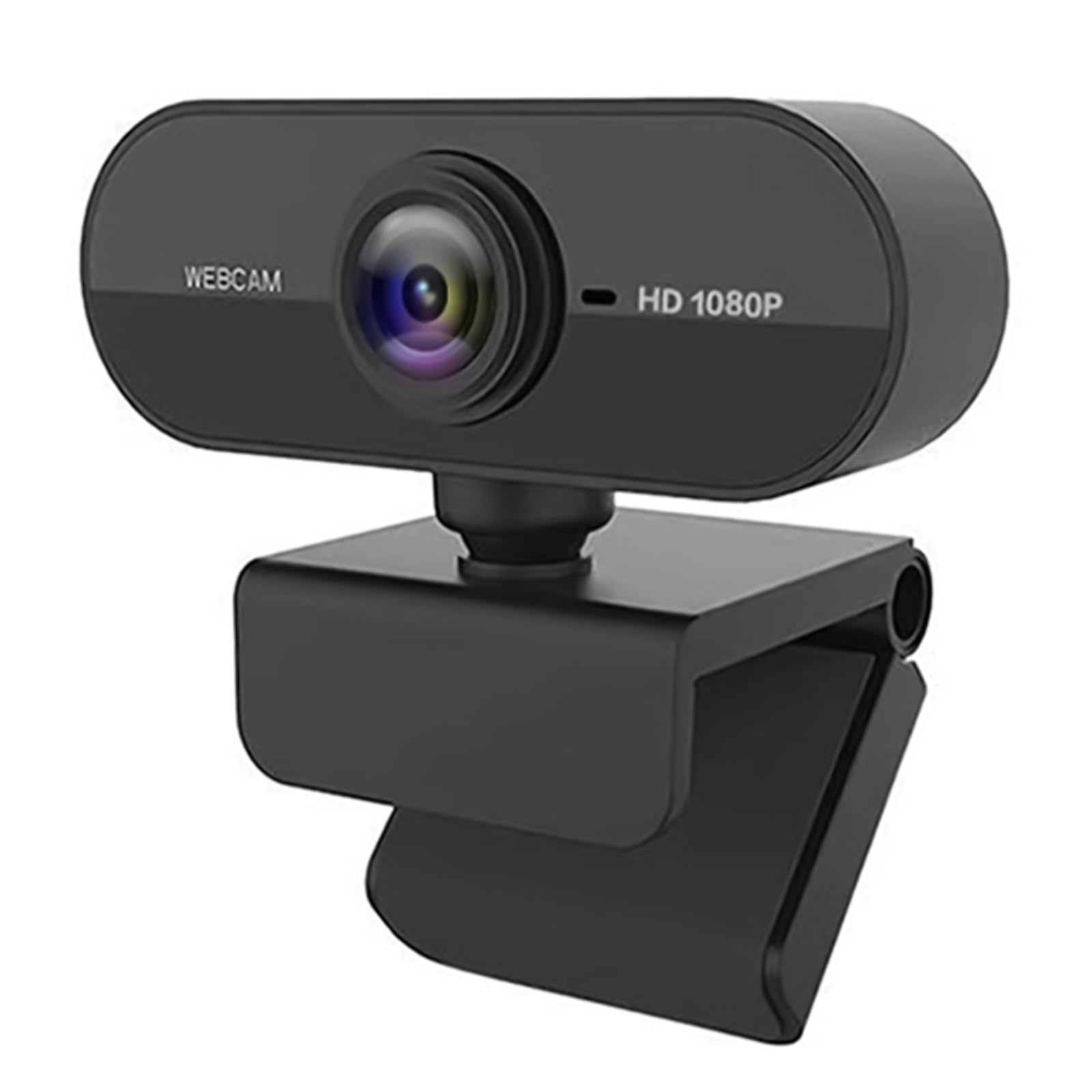 وب‌کم 1080P یاکیتر با میکروفون، دوربین HD USB، وبکم برای لپتاپ با فوکوس خودکار، کاهش نویز میکروفون، دوربین کامپیوتری برای استریمینگ، تماس ویدیویی، اسکایپ، تیمز، زوم، کامپیوتر (FT) (A)