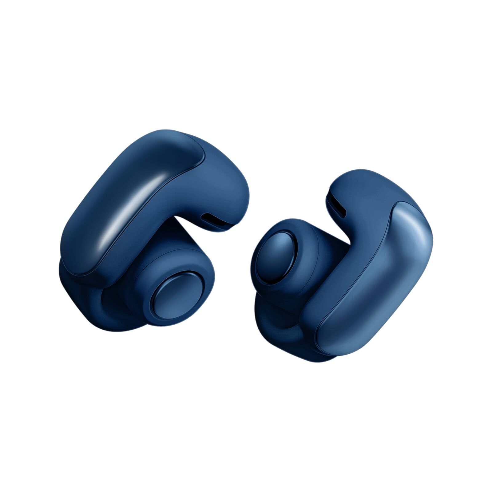 هدفون بی‌سیم گوشی Bose Ultra Open Earbuds با فناوری صدای باز OpenAudio، با طراحی گوش‌باز، تا ۴۸ ساعت عمر باتری، رنگ آبی لونار