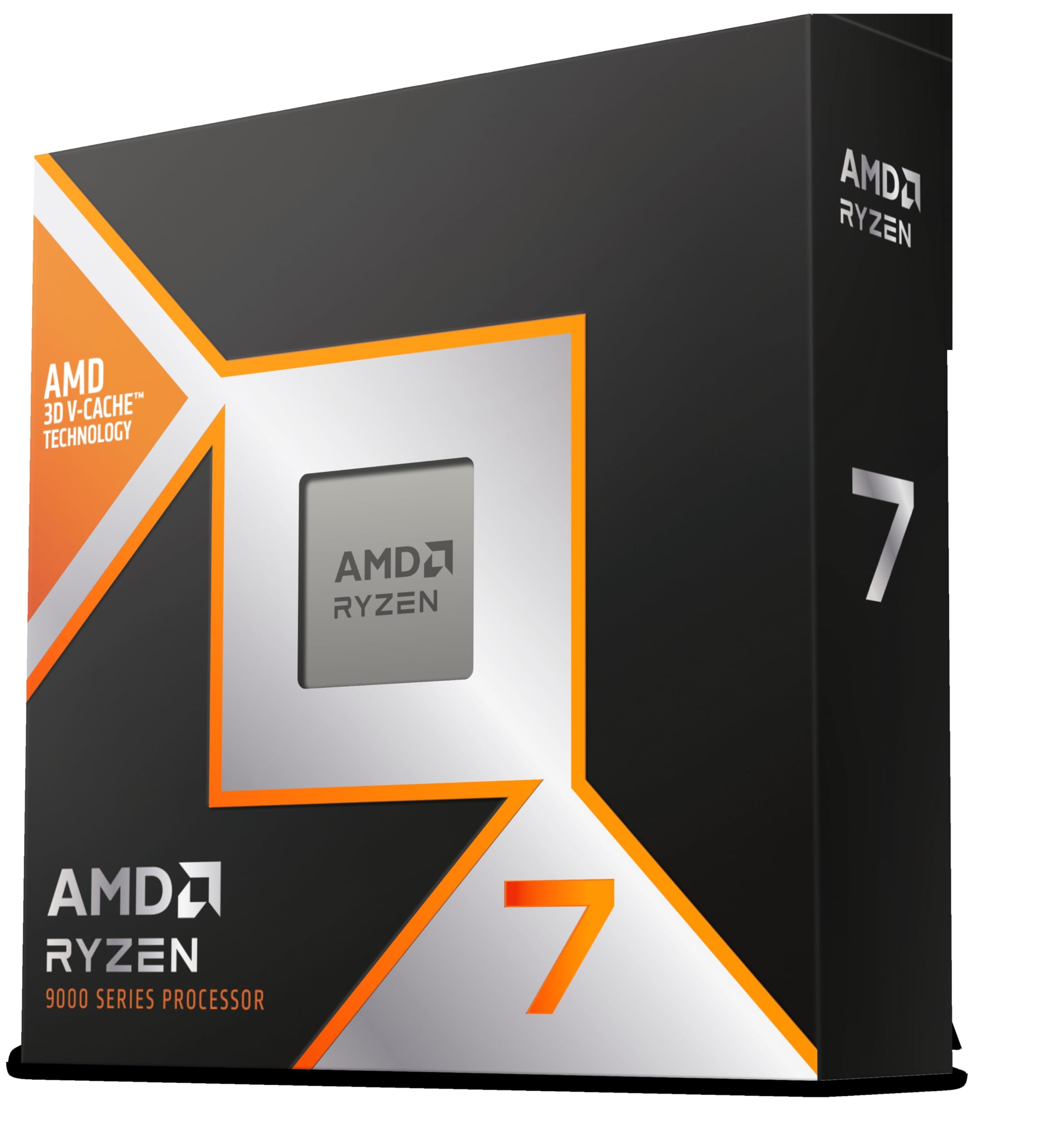 پردازنده میزکار AMD Ryzen 7 9800X3D: AMD 3D V-Cache نسل دومی، معماری Zen 5، 8 هسته CPU، 16 رشته، حداکثر سرعت Boost تا 5.2 گیگاهرتز، سرعت پایه 4.7 گیگاهرتز، حداکثر حافظه 192 گیگابایت - نقرهای
