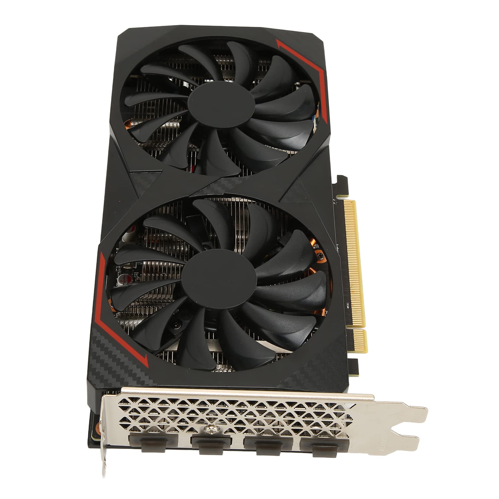 Jectse Computer Graphics Card, 6600 XT 8GB GDDR6 Graphics Card 128bit 8 PCI Express 3.0 تماین حمایت 1080p PC Graphics Card با پشتیبانی از دو فن برای رایانهٔ شخصی