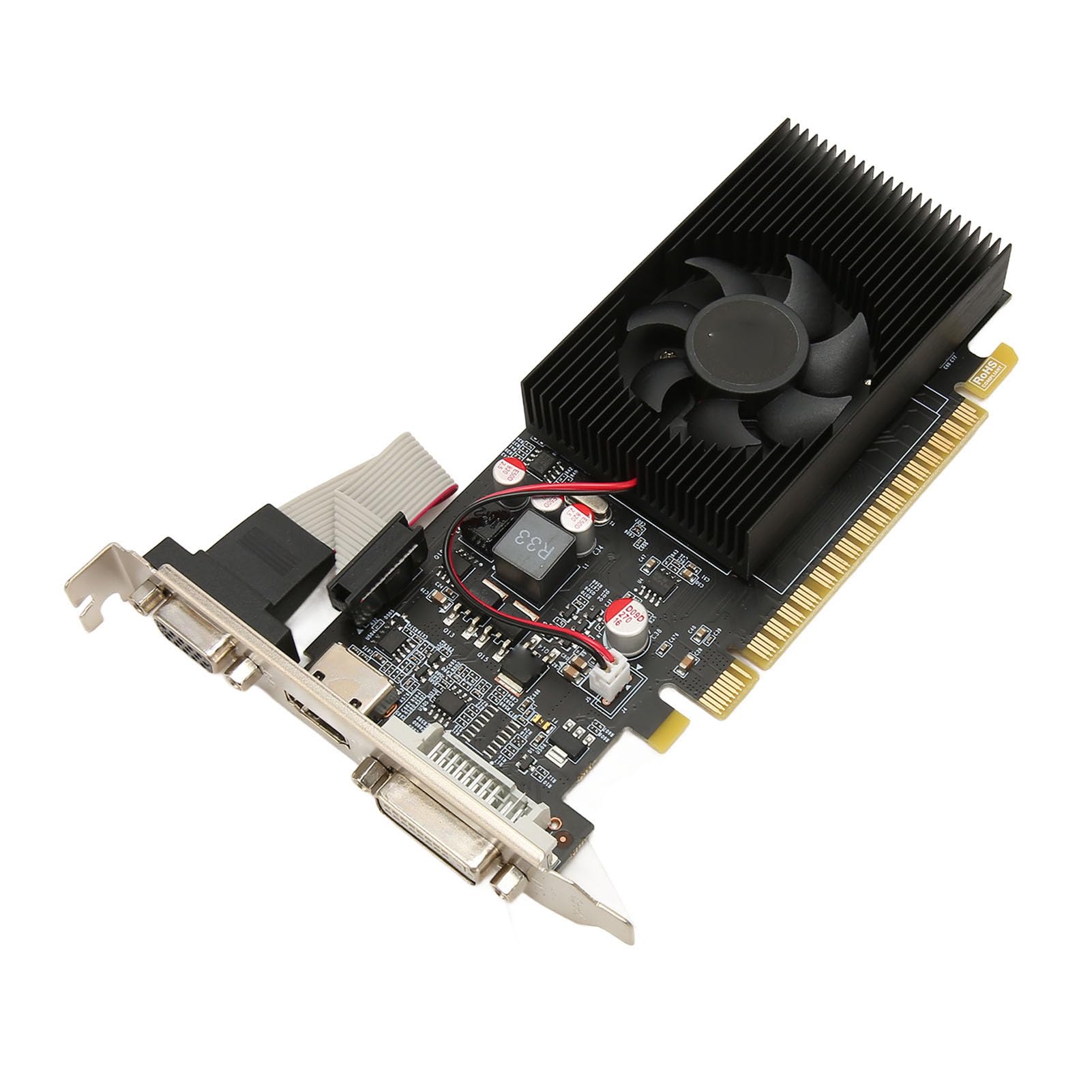 گرافیک کارت بازی جرنی GT730 4GB DDR3 128bit، هسته 700 مگاهرتز، حافظه 1400 مگاهرتز، رابط‌های چندرسانه‌ای DVI VGA HD، پایداری بالا، PCI Express X16 3.0 برای شاسی کامپیوتر